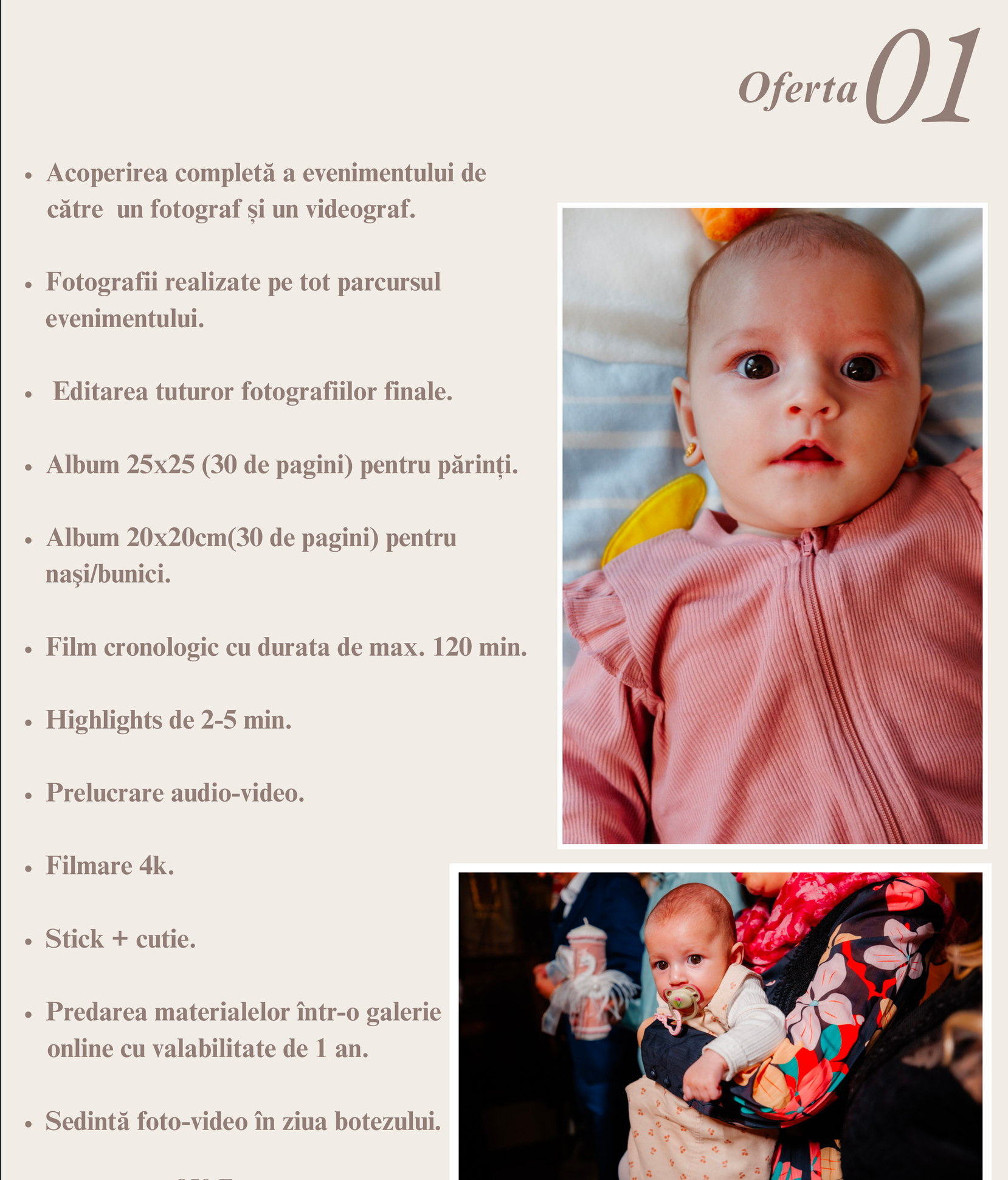 Servicii. Bordeiionutfotograf