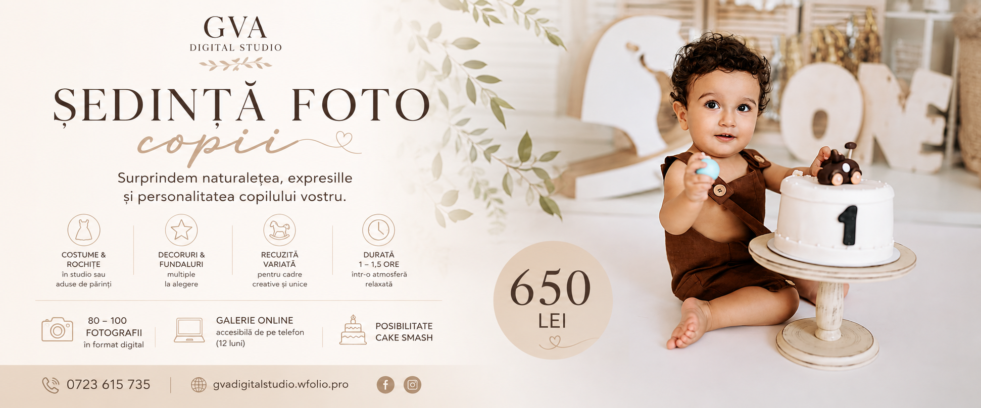 Sedinta foto copii. Amintirile tale merită mai mult decât o fotografie. Merită o poveste