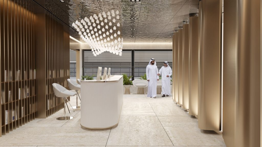 ELEMENTAL DAY SURGICAL CENTRE IN DUBAI. Interior Design & 3D Rendering | Alena Bulataya Design Buro