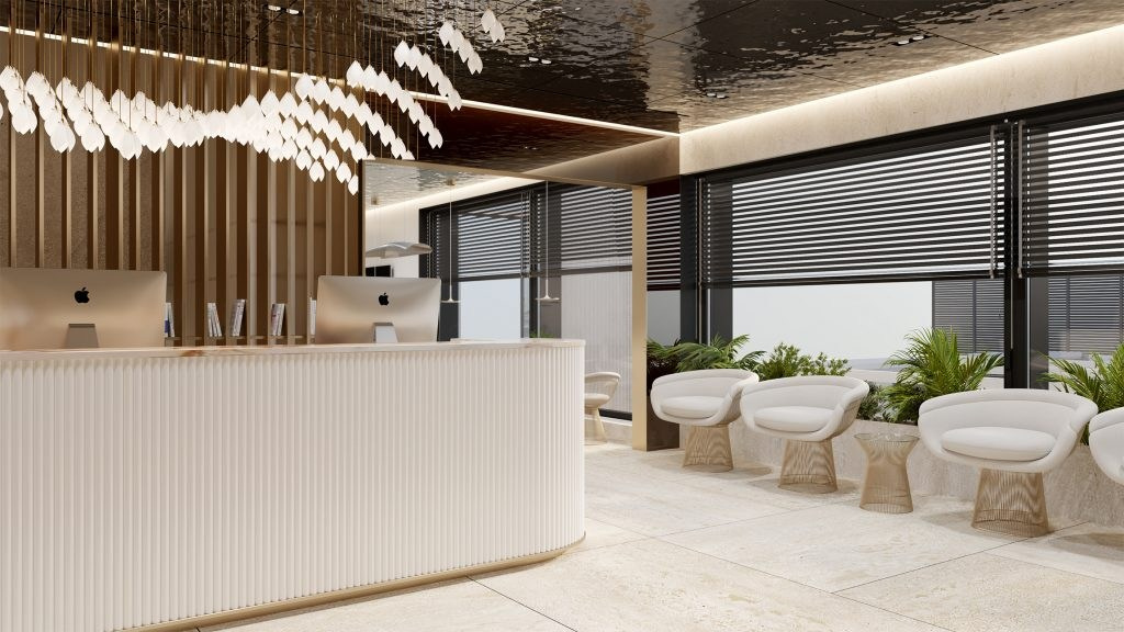 ELEMENTAL DAY SURGICAL CENTRE IN DUBAI. Interior Design & 3D Rendering | Alena Bulataya Design Buro
