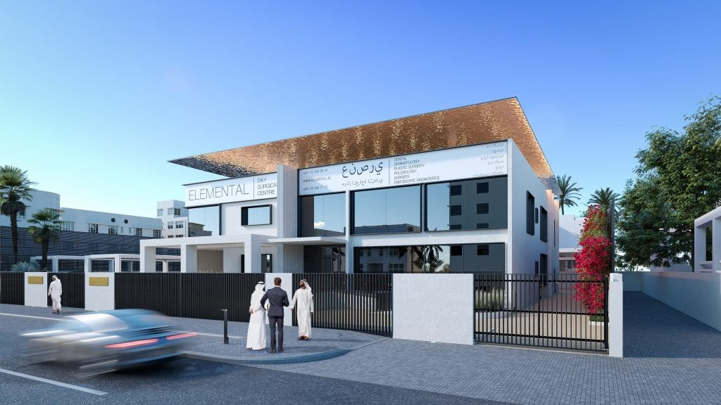 ELEMENTAL DAY SURGICAL CENTRE IN DUBAI. Interior Design & 3D Rendering | Alena Bulataya Design Buro