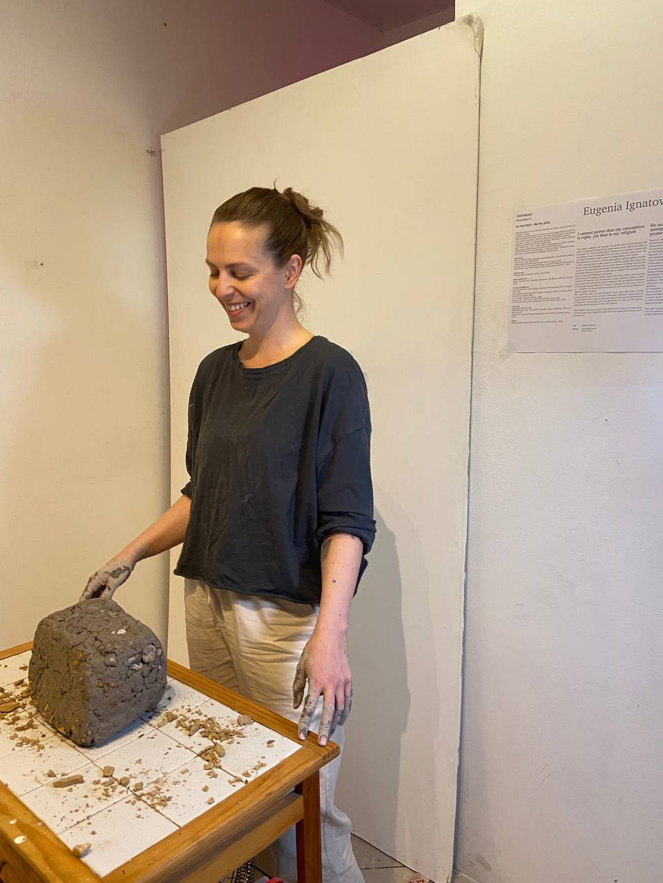 I cannot prove that my conception is correct, but it is my religion. Eugenia Ignatova multidisciplinary artist, photographer in Belgrade