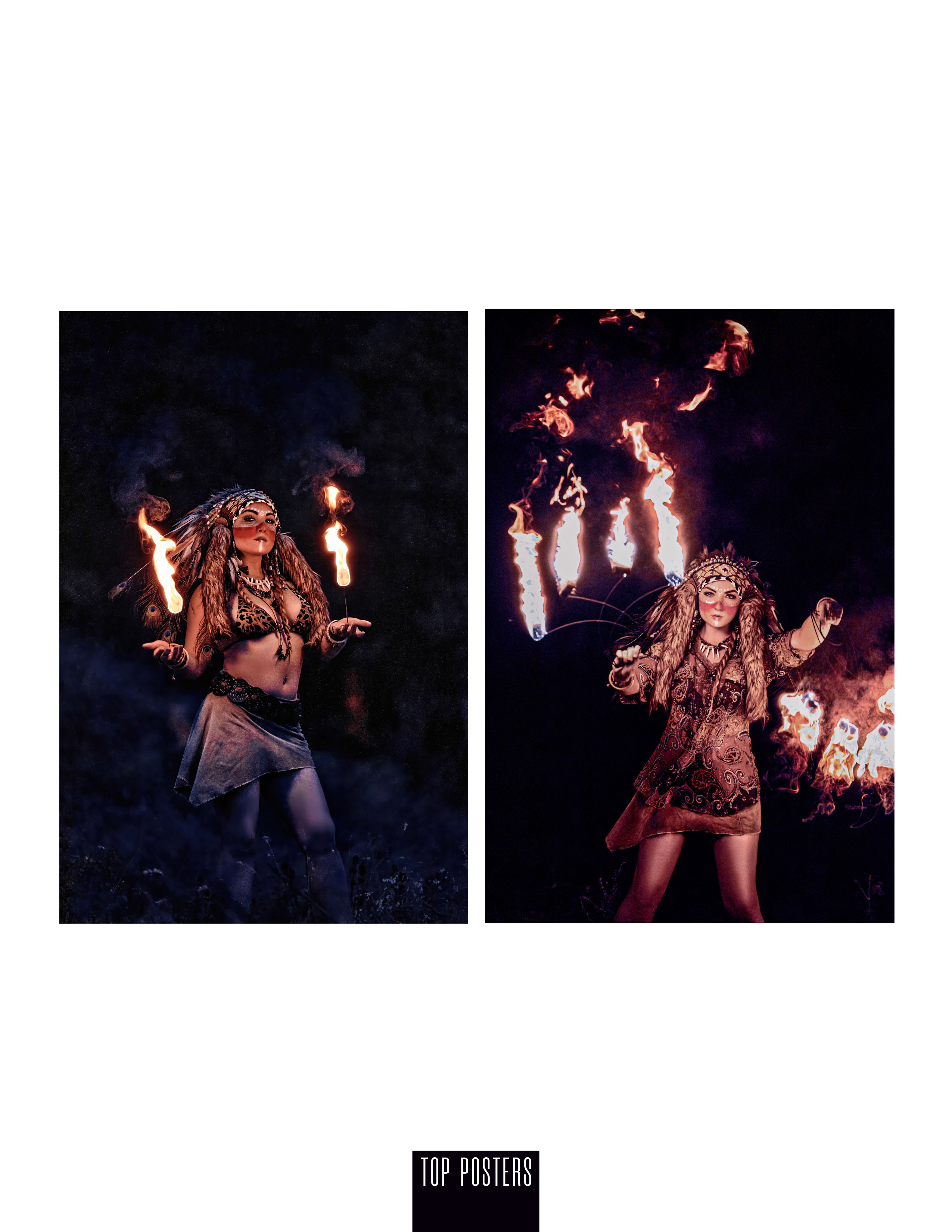 fire show фотосессия в Кривой Рог.