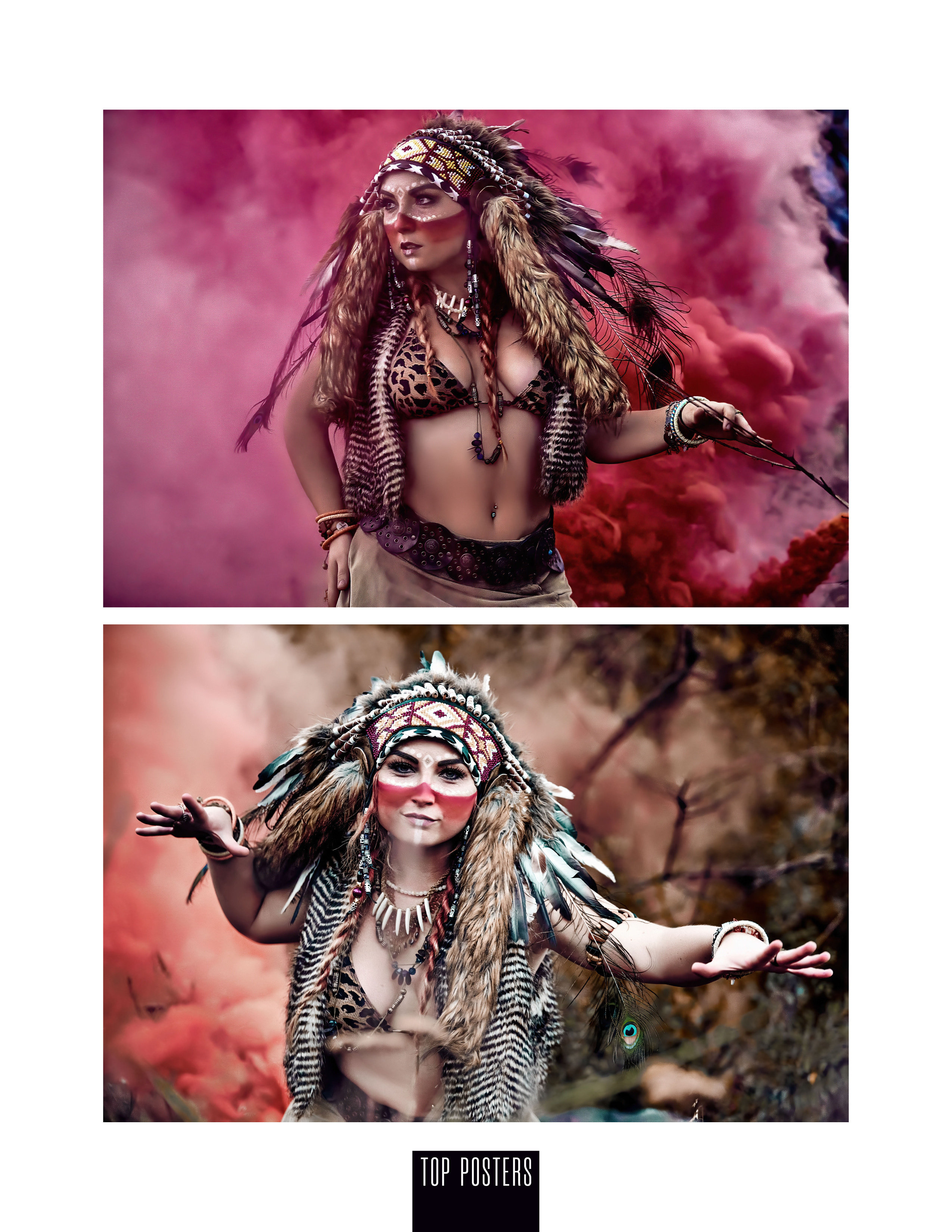 Крутая фотосессия с дымом в Кривой Рог.