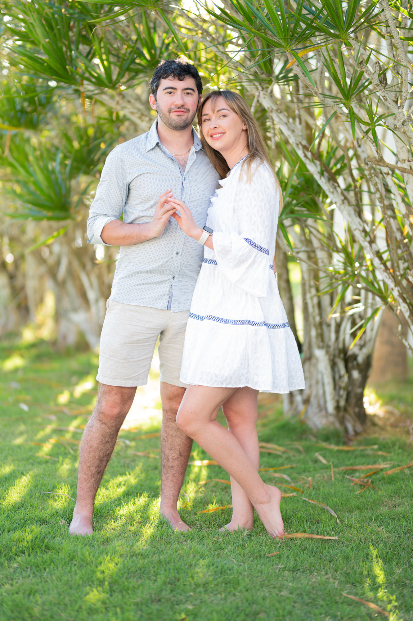 Family photo shoot at the Hilton Hotel