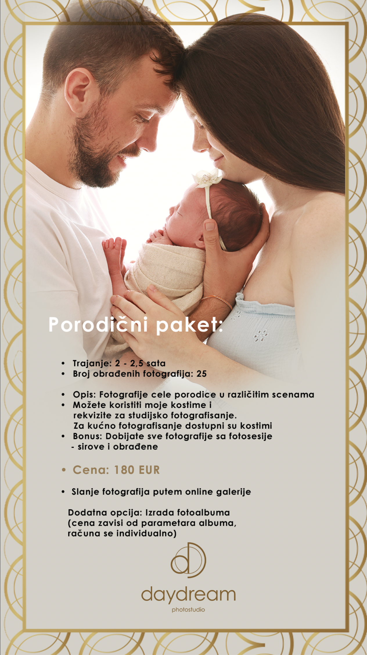 Daria Dmitrieva Newborn Photographer in Serbia