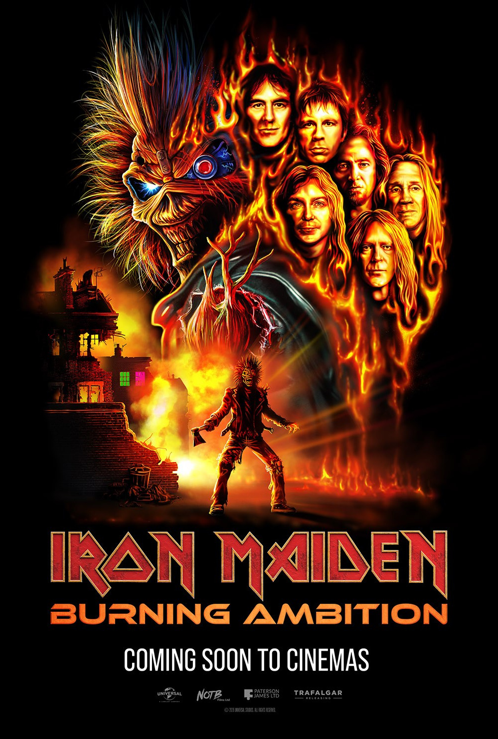 Iron Maiden lanzará el documental oficial «Burning Ambition»: estreno en cines en mayo de 2026 | FOTKAI