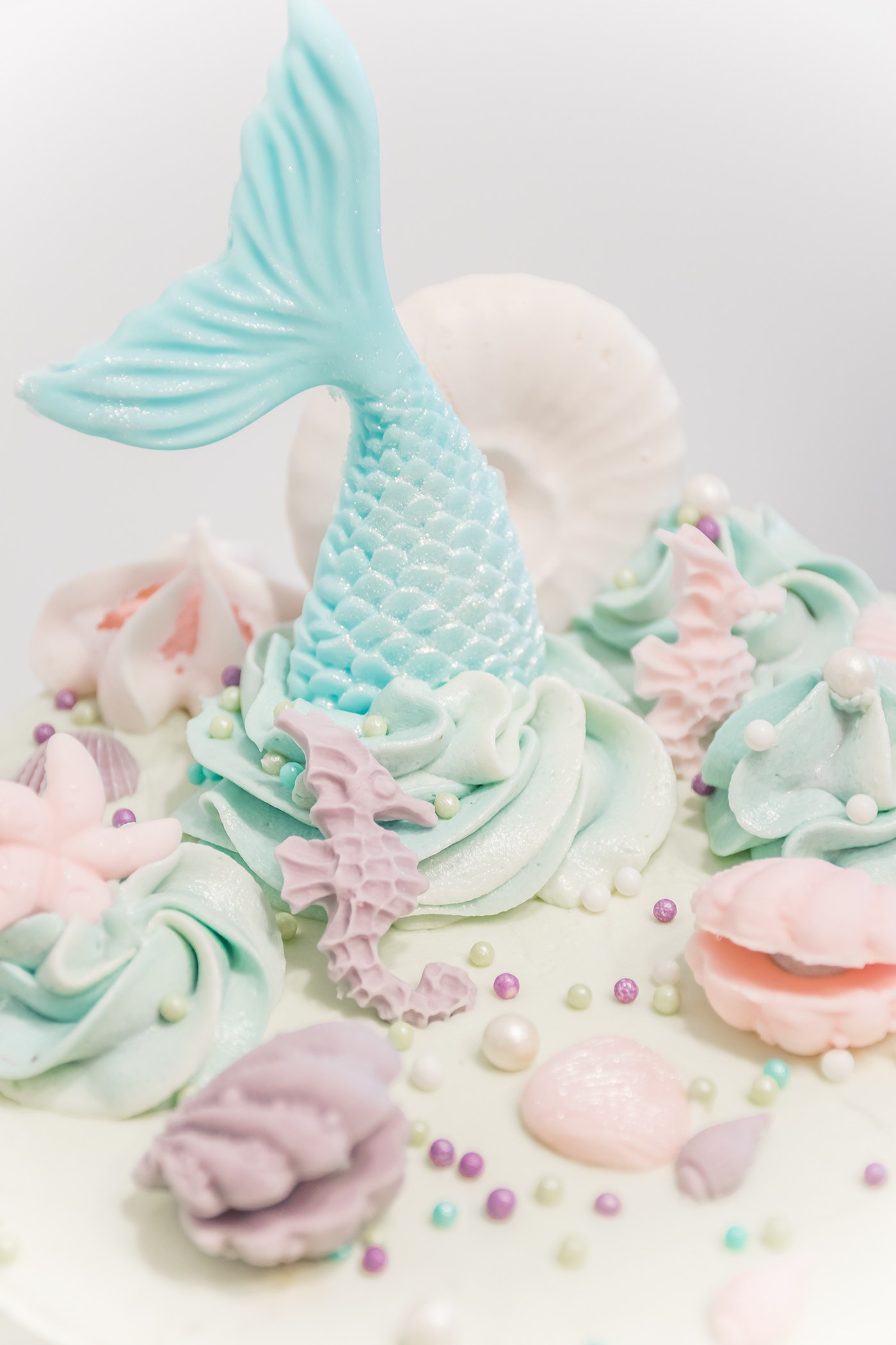 Mermaid Birthday Cake