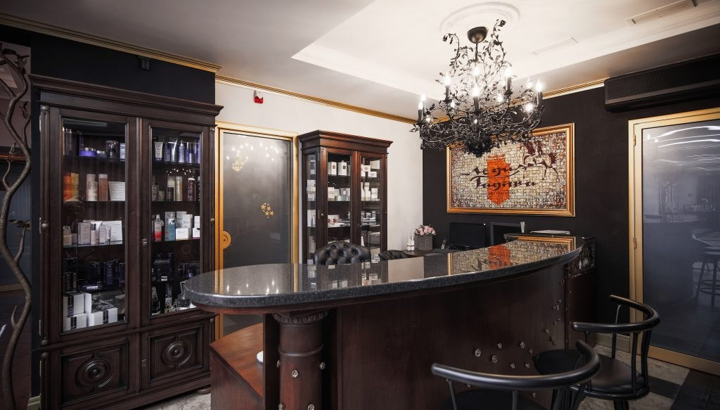 LADY GADIVA HAIR & BEAUTY SALON. Interior Design & 3D Rendering | Alena Bulataya Design Buro