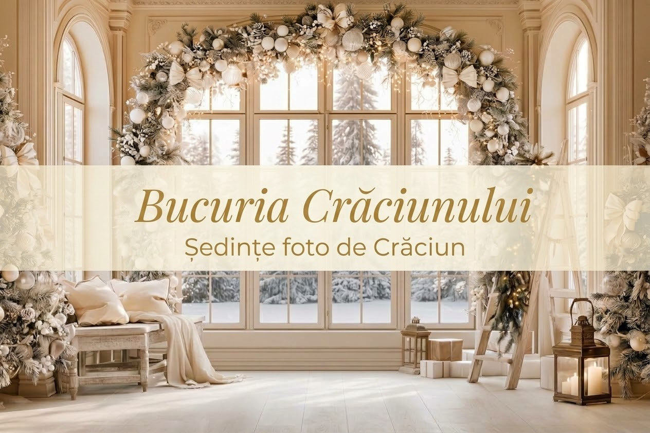🎄 SEDINTE FOTO DE CRACIUN 2026. Emotions Photo Art