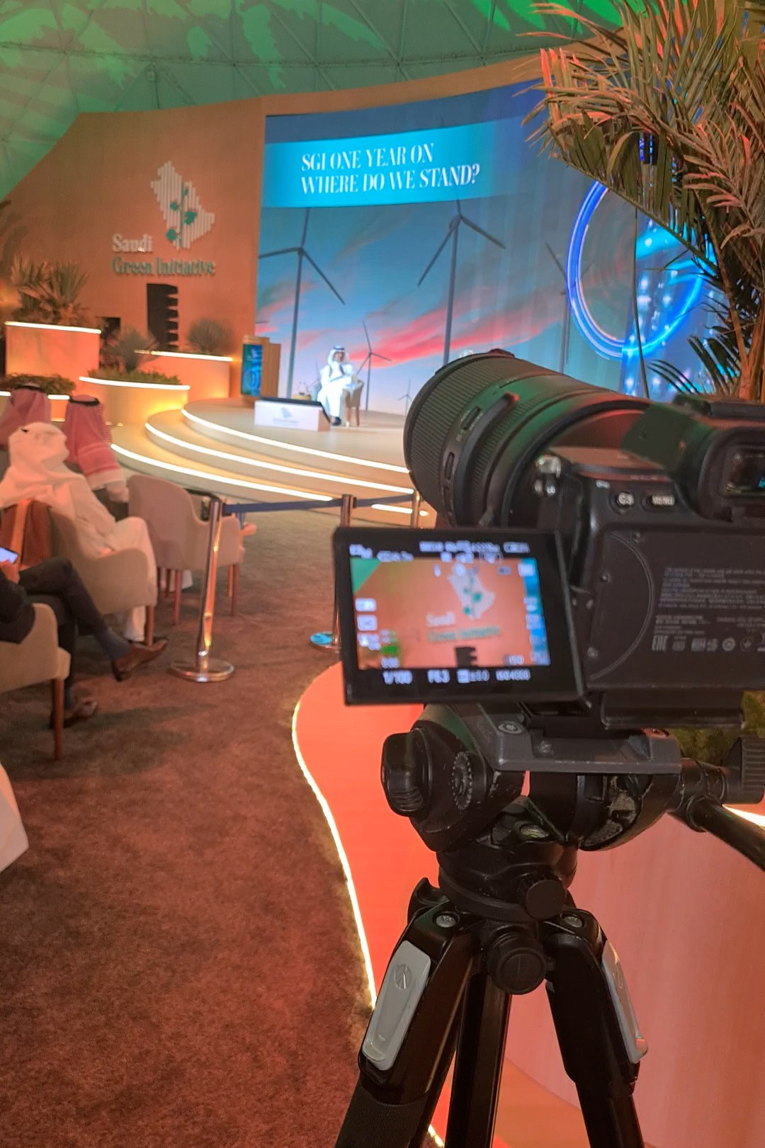 Saudi Green Initiative Exhibition at COP27. RightNow Production
