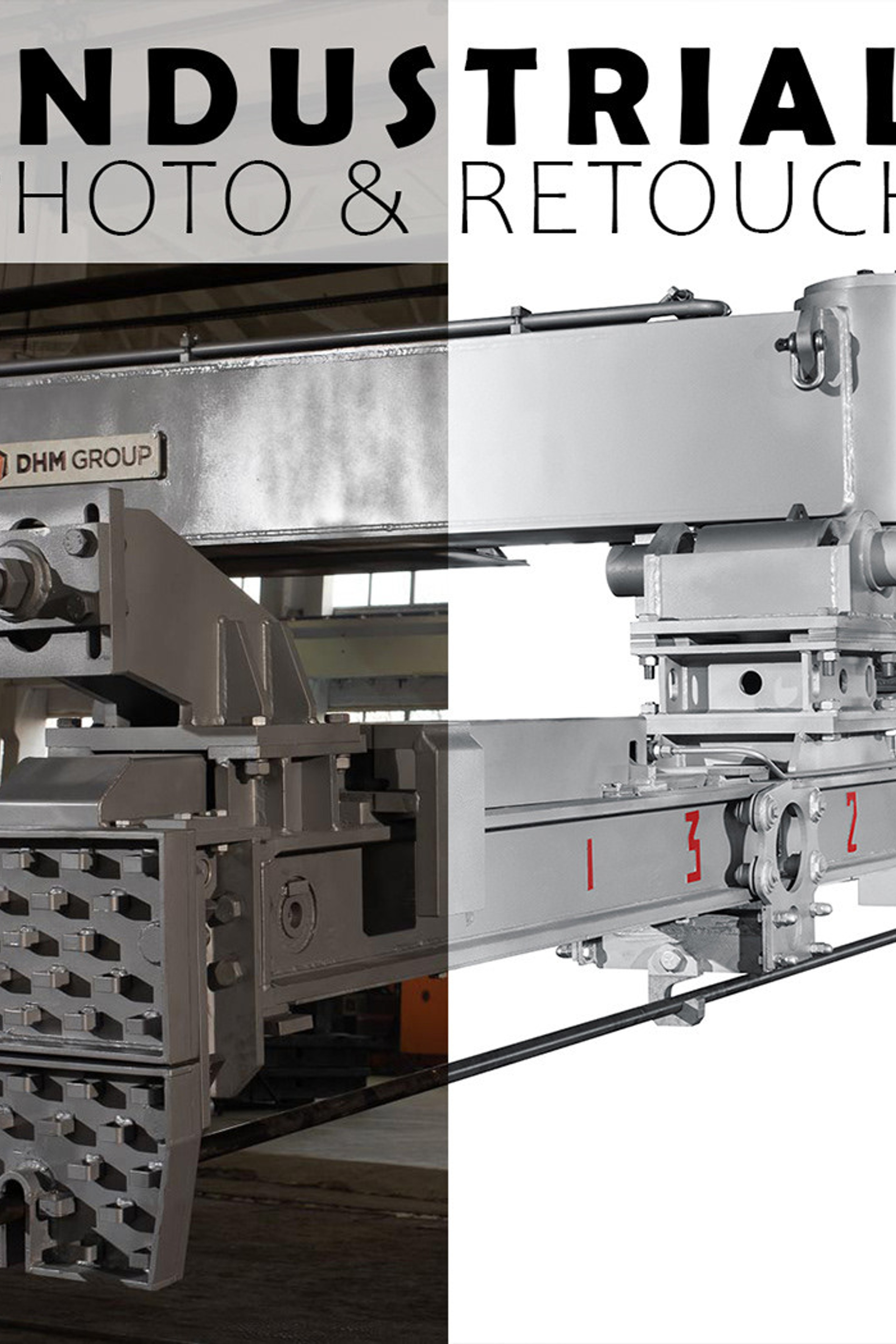 Industrial photo and retouching for a DHM Group factory