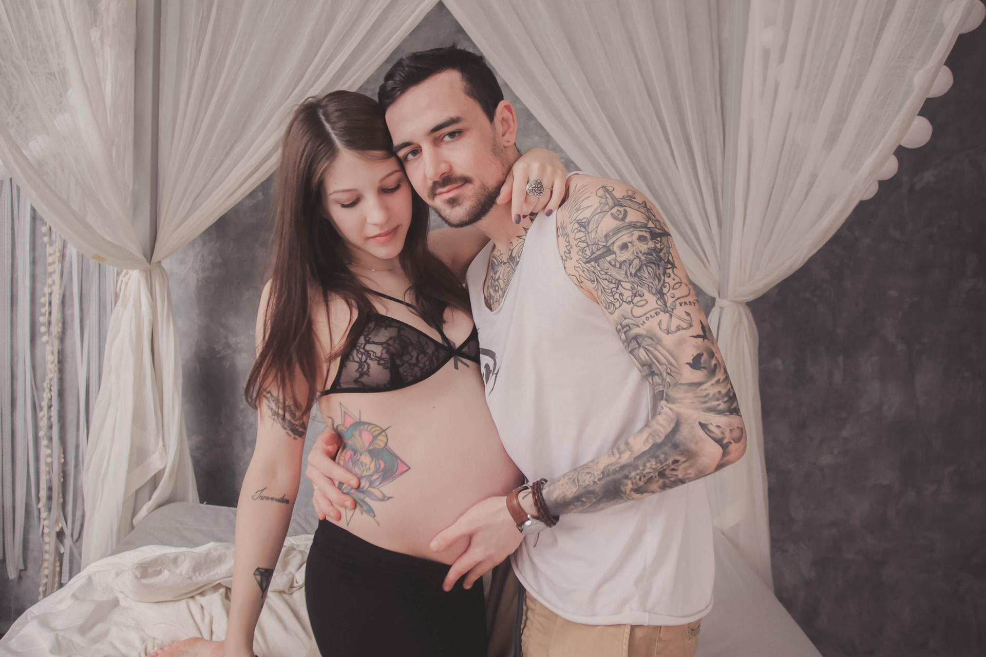 Waiting for a baby. Elina and Huan (Russia, Saint-Petersburg). Photographer and videographer in Tel Aviv Mary Pann