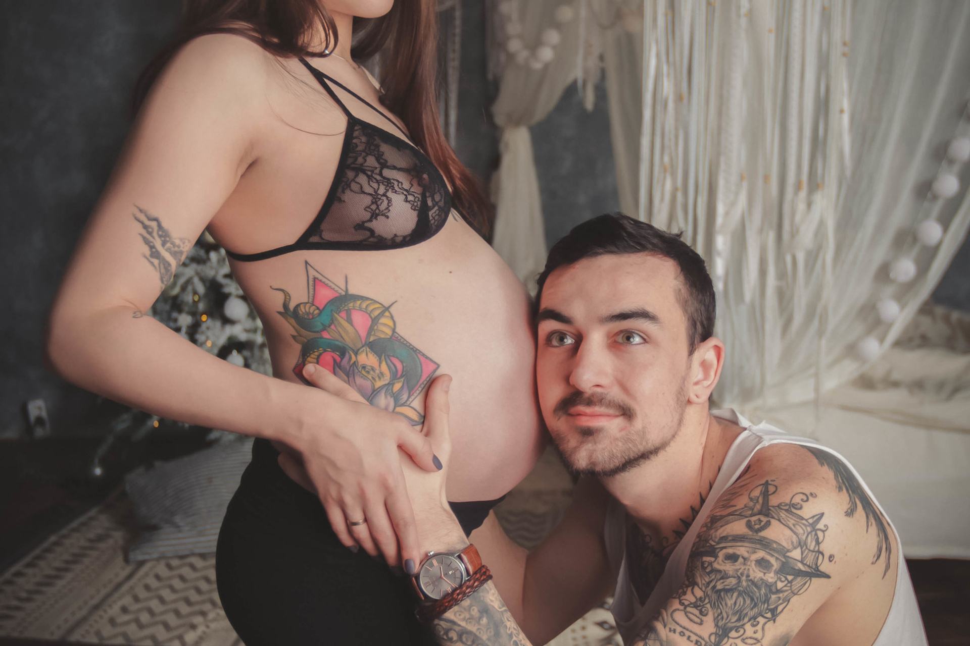 Waiting for a baby. Elina and Huan (Russia, Saint-Petersburg). Photographer and videographer in Tel Aviv Mary Pann