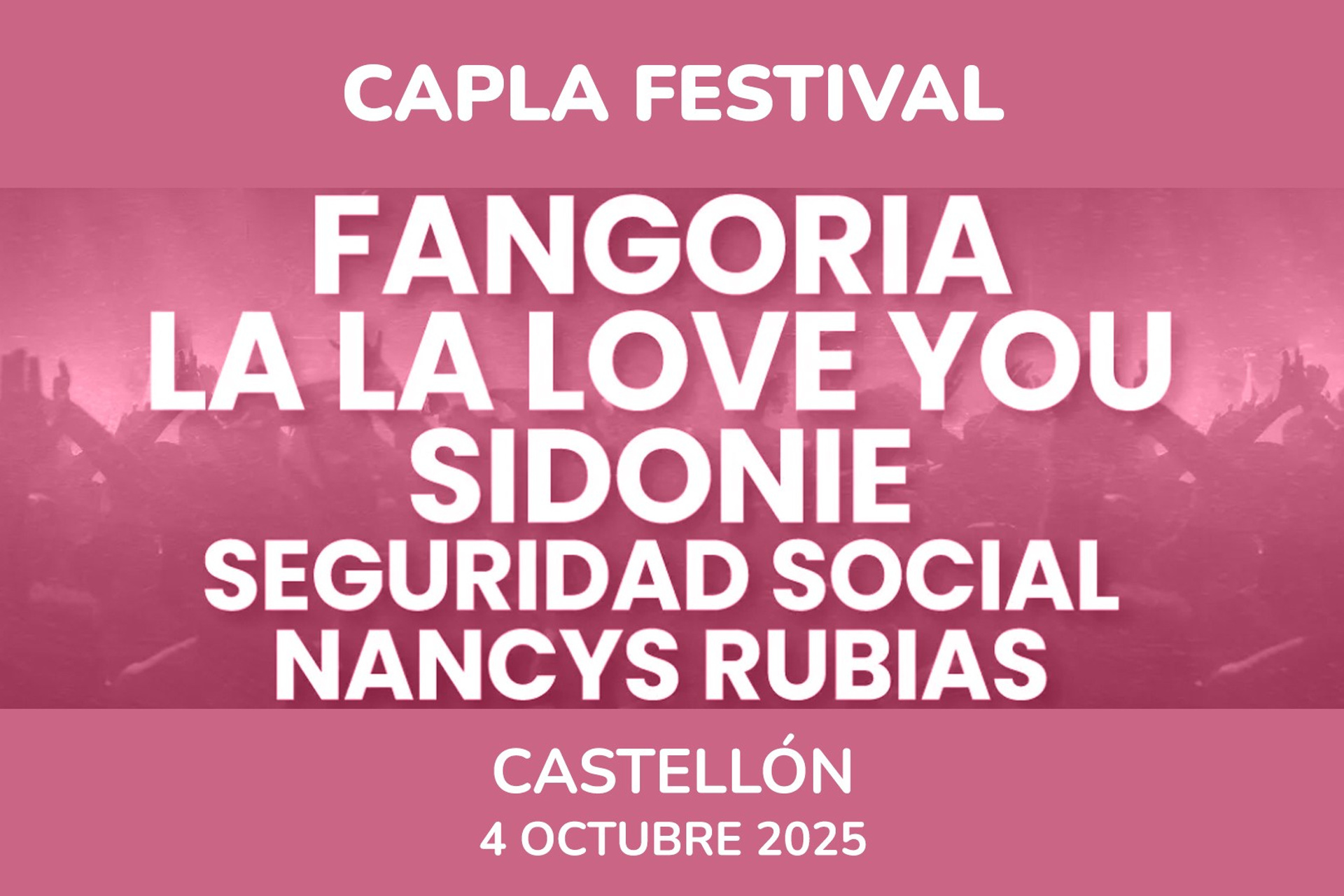 Archivo de carteles de conciertos y festivales | FOTKAI