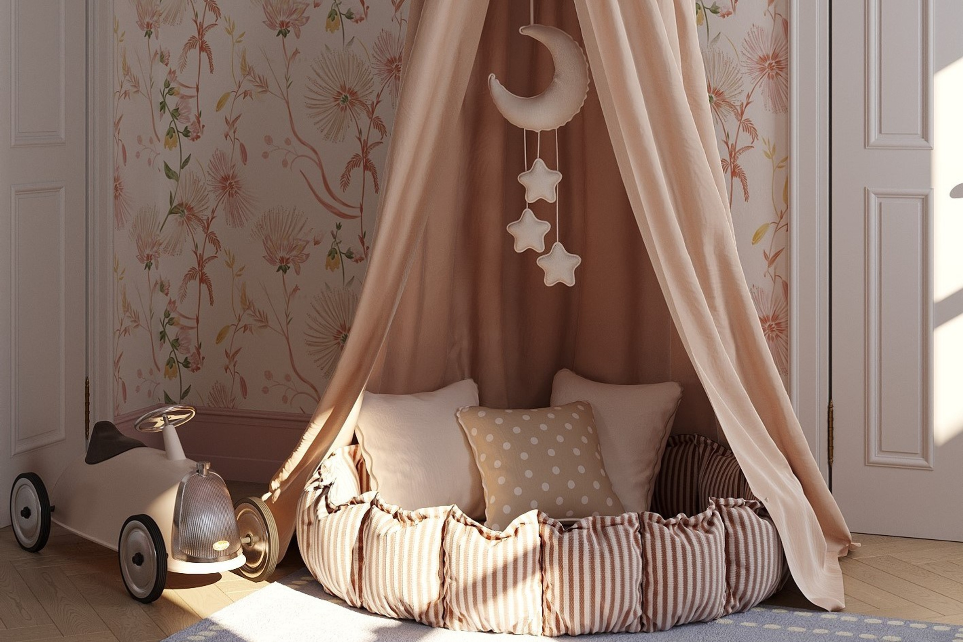 Castle in the Flowers