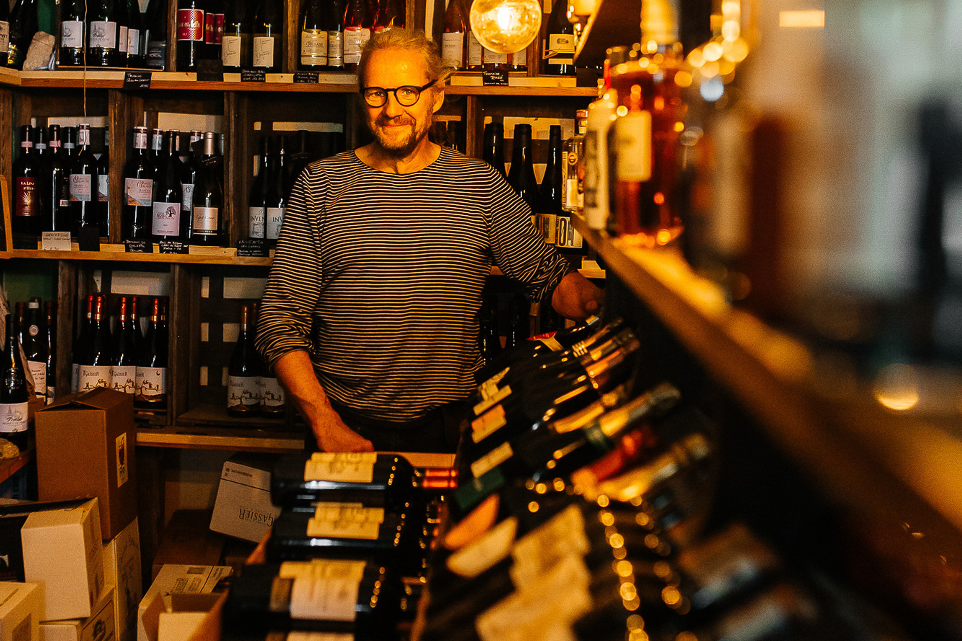 Imagefotografie für Weinladen