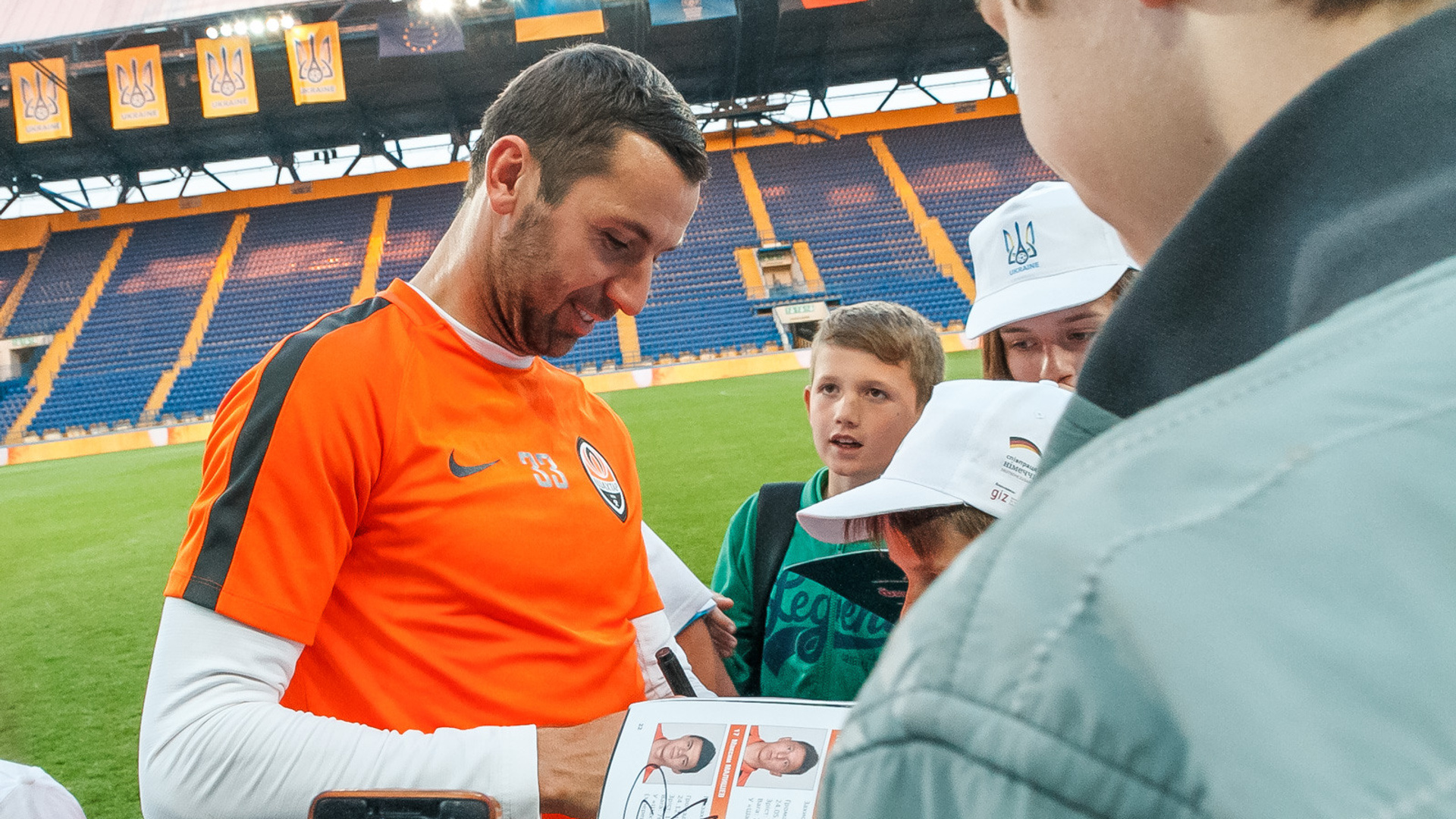 Открытая тренировка ФК «ШАХТАР»