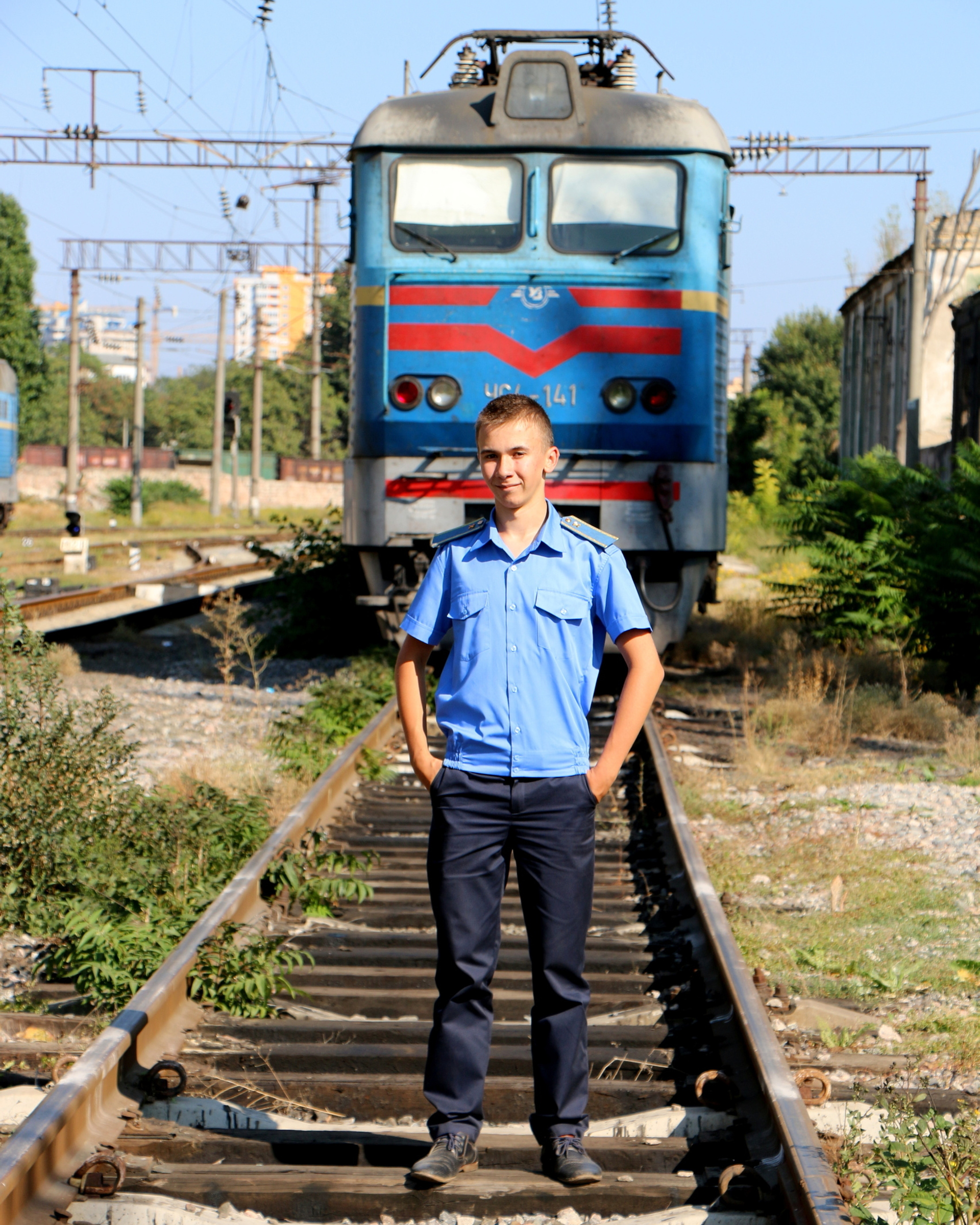 Фотосет в ЖД тематике