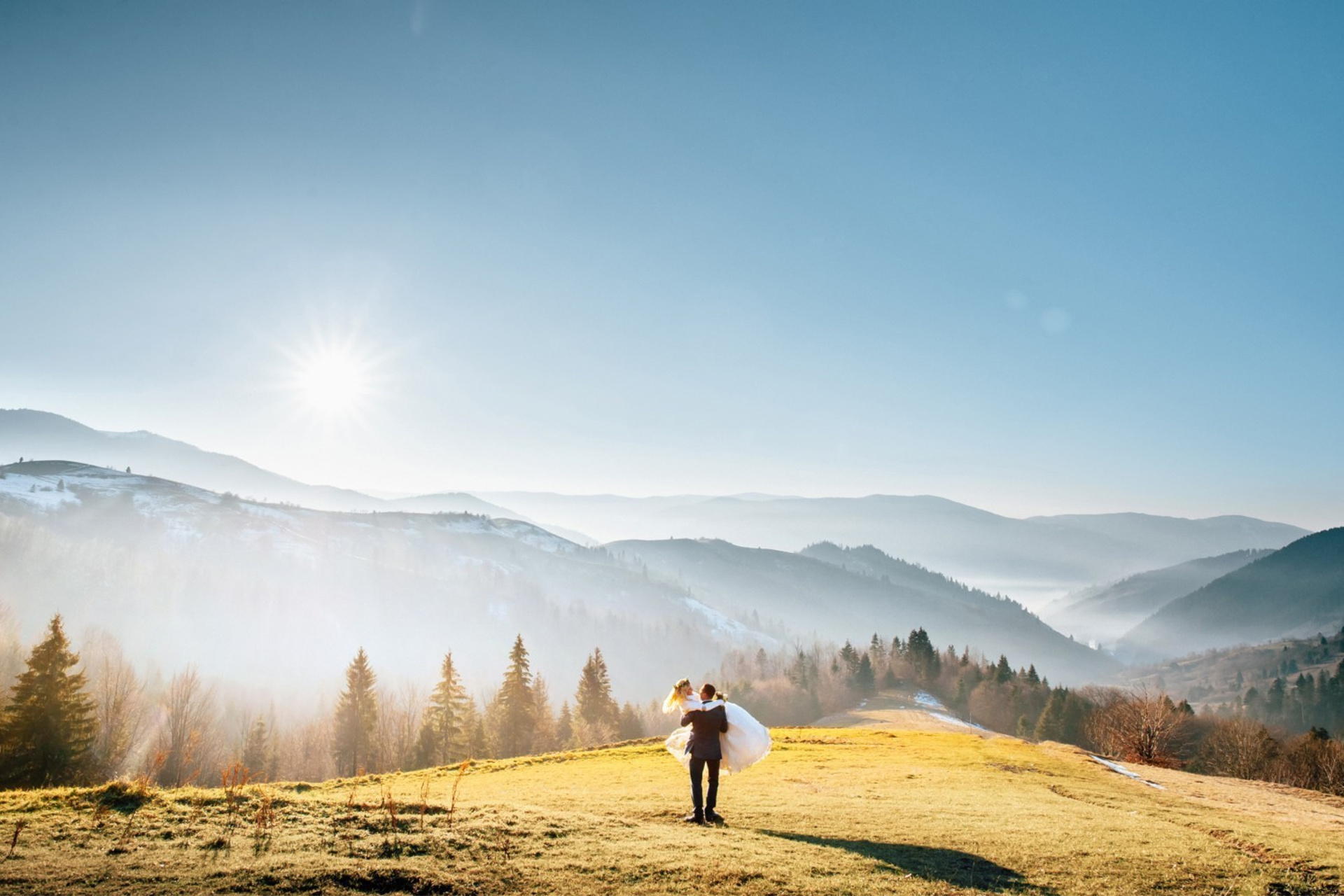 Winter freshness of the Carpathians.