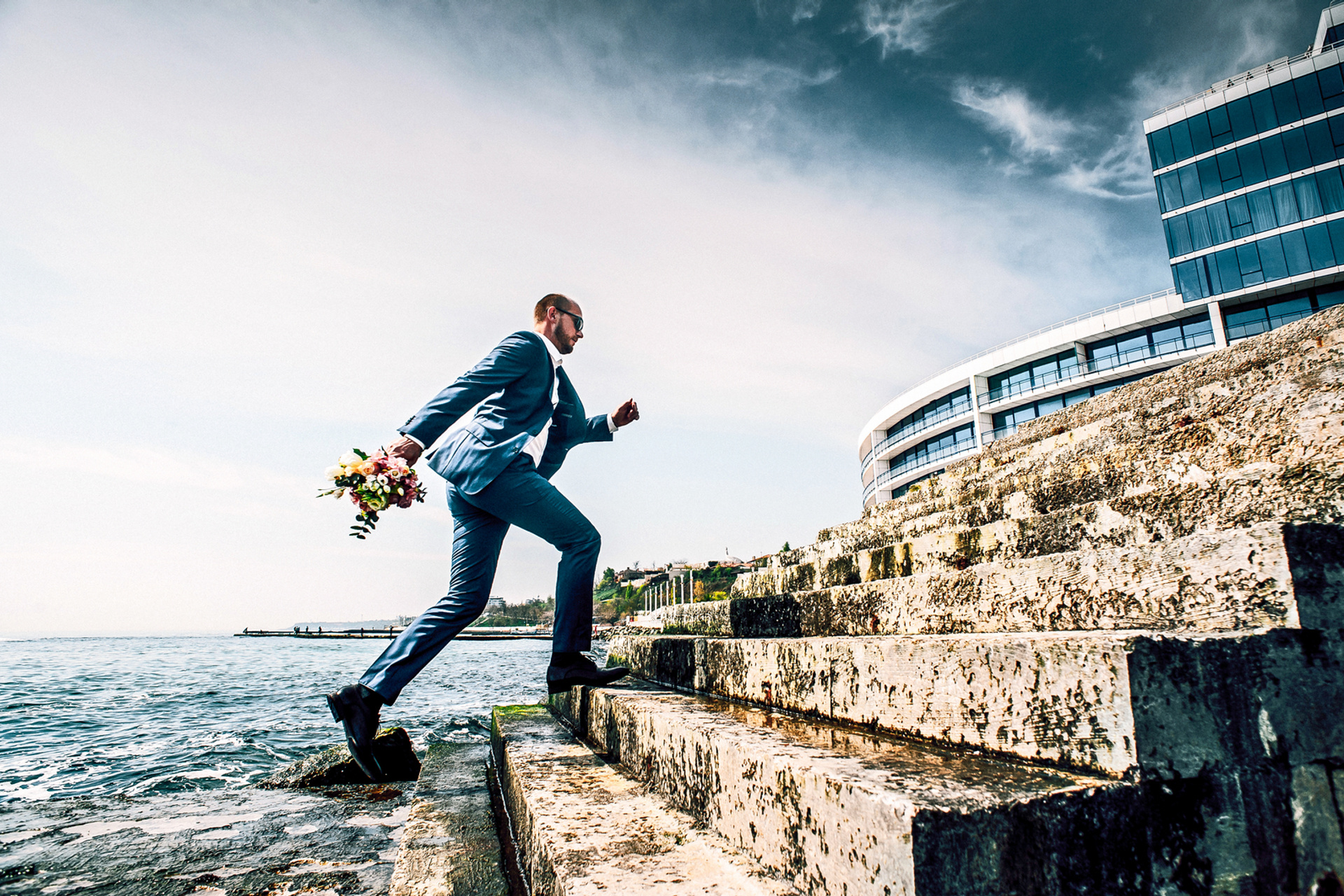 The James Bond wedding