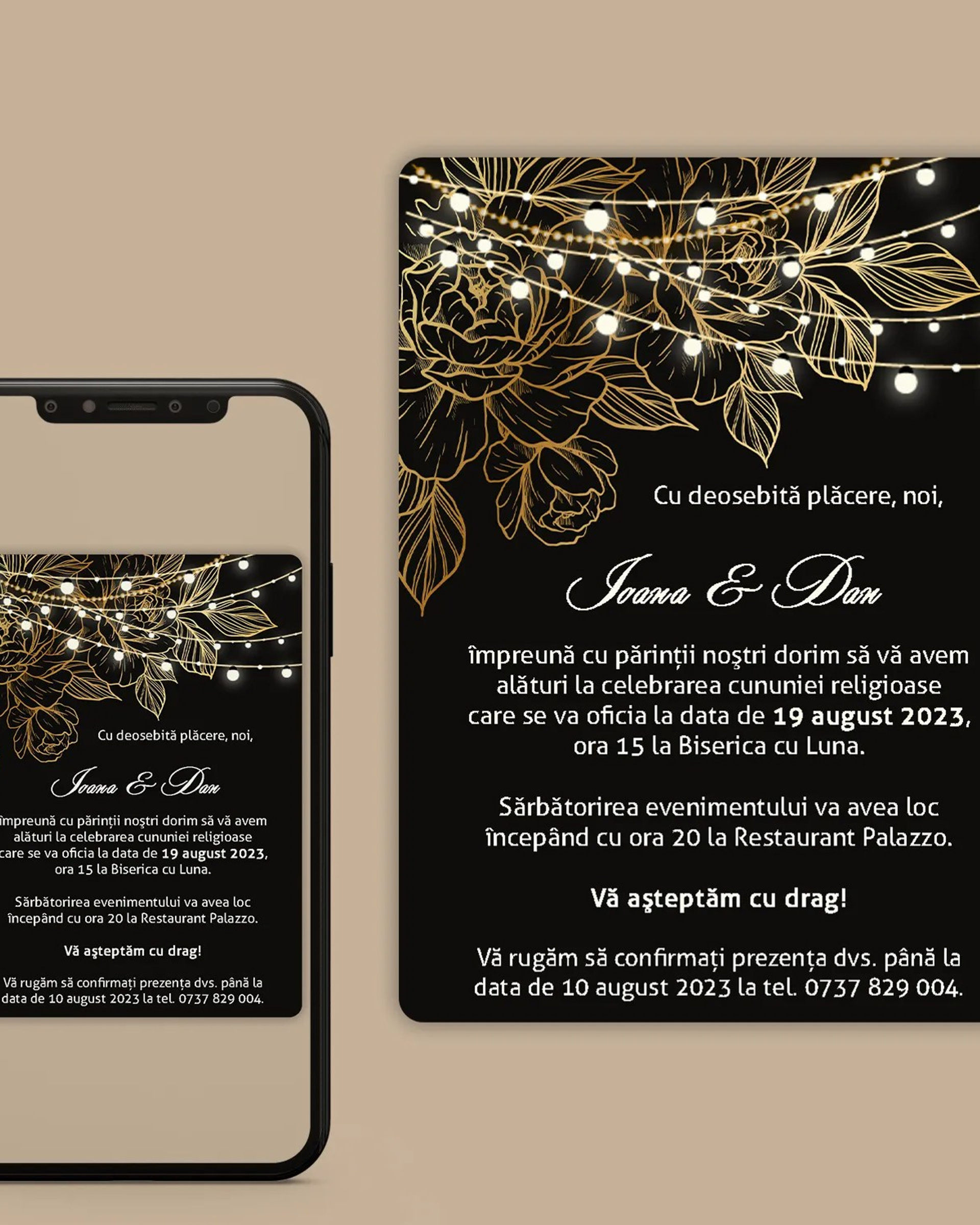 Invitații Digitale – Elegant, Rapid și Eco-Friendly pentru Evenimentul Tău