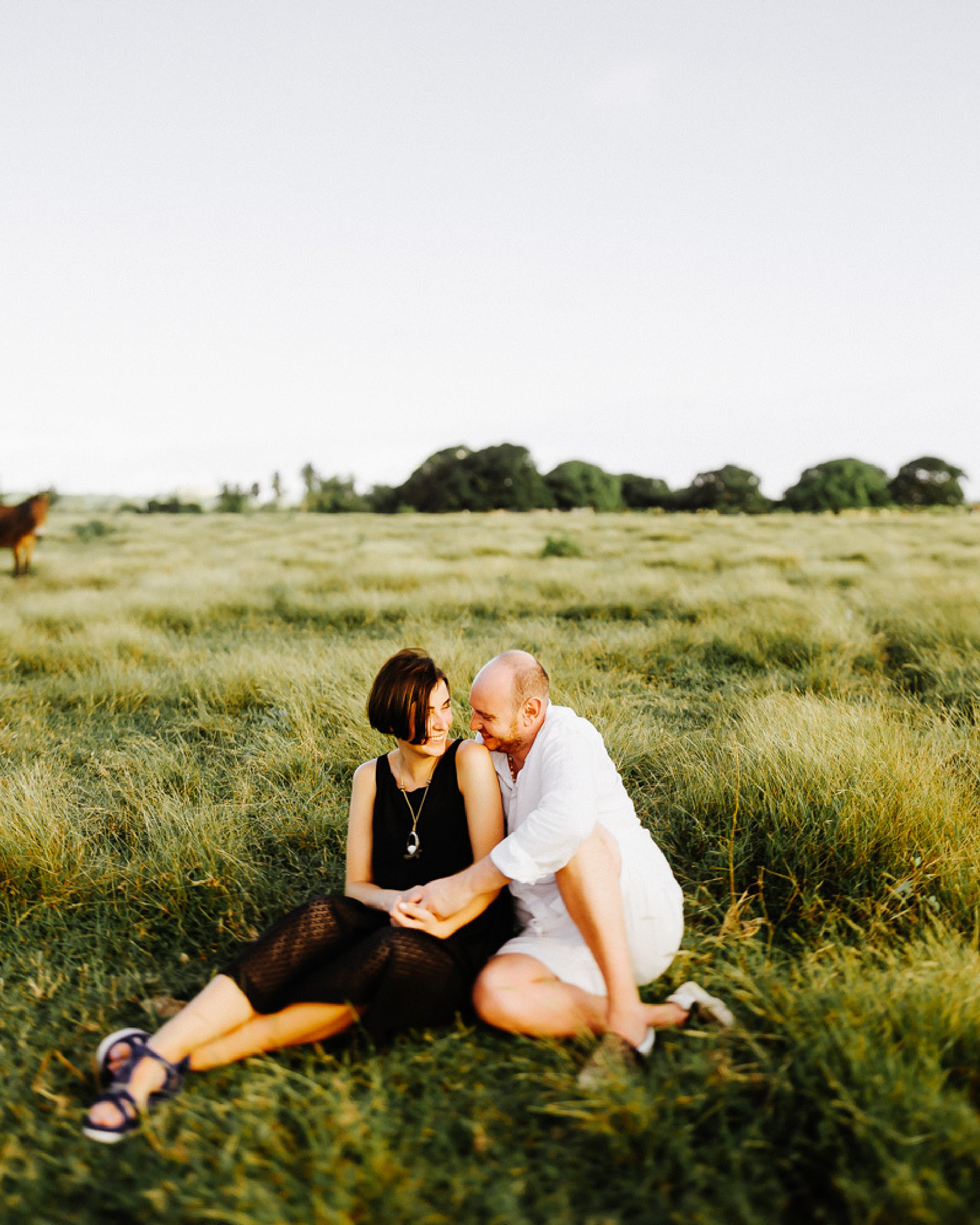 Sunset Engagement Photography in Macao Beach, Punta Cana