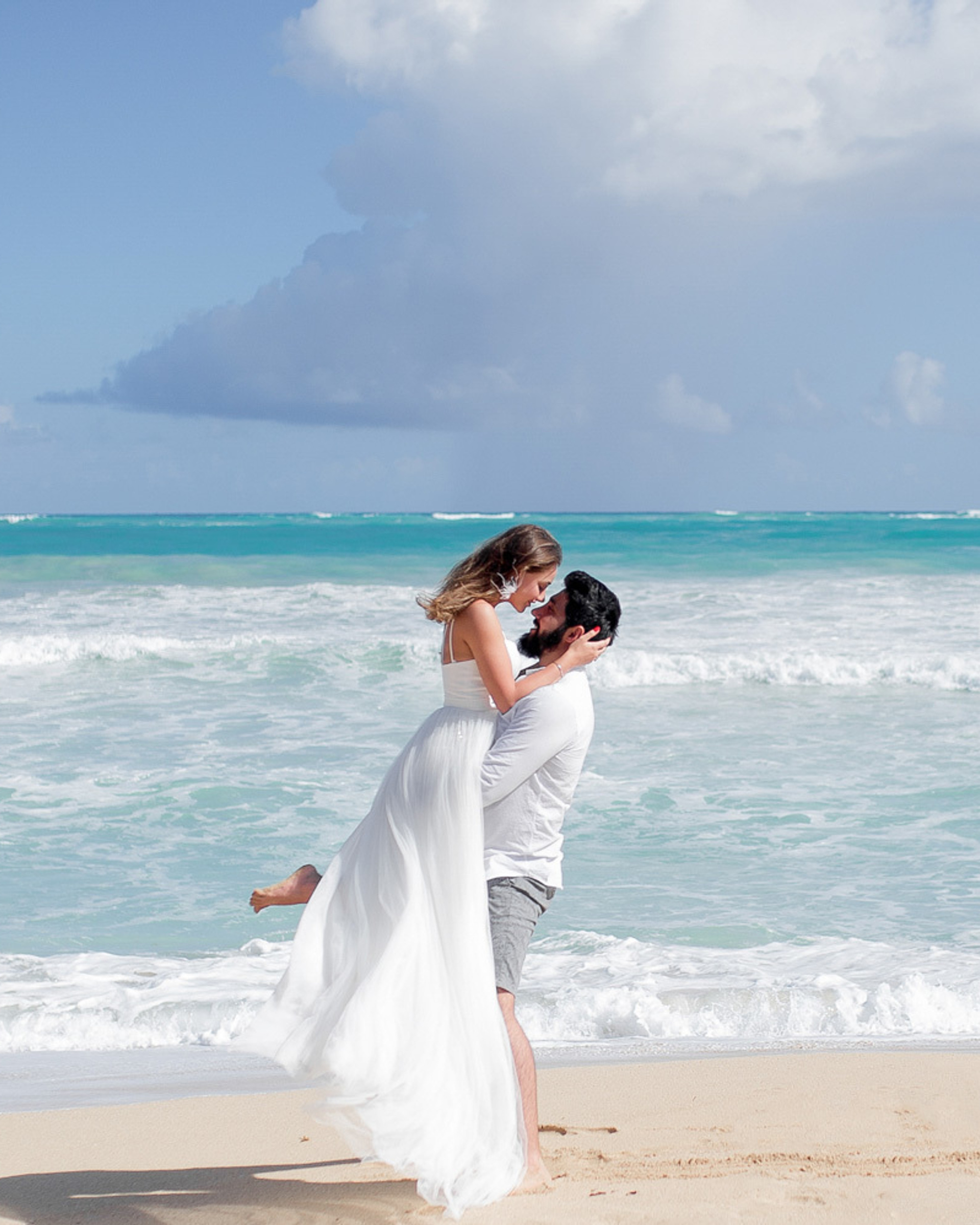 Свадебная фотосессия на пляже Макао