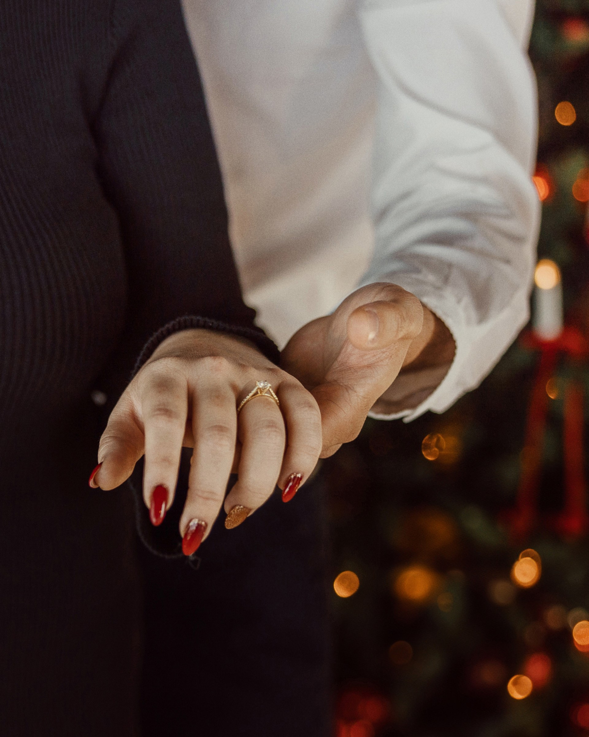 Engagement in Photo Studio