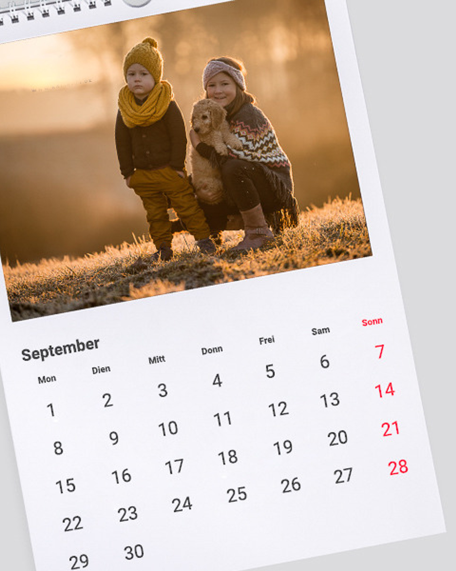 Fotokalender in verschiedenen Varianten und Größen Preis: ab 35,- €