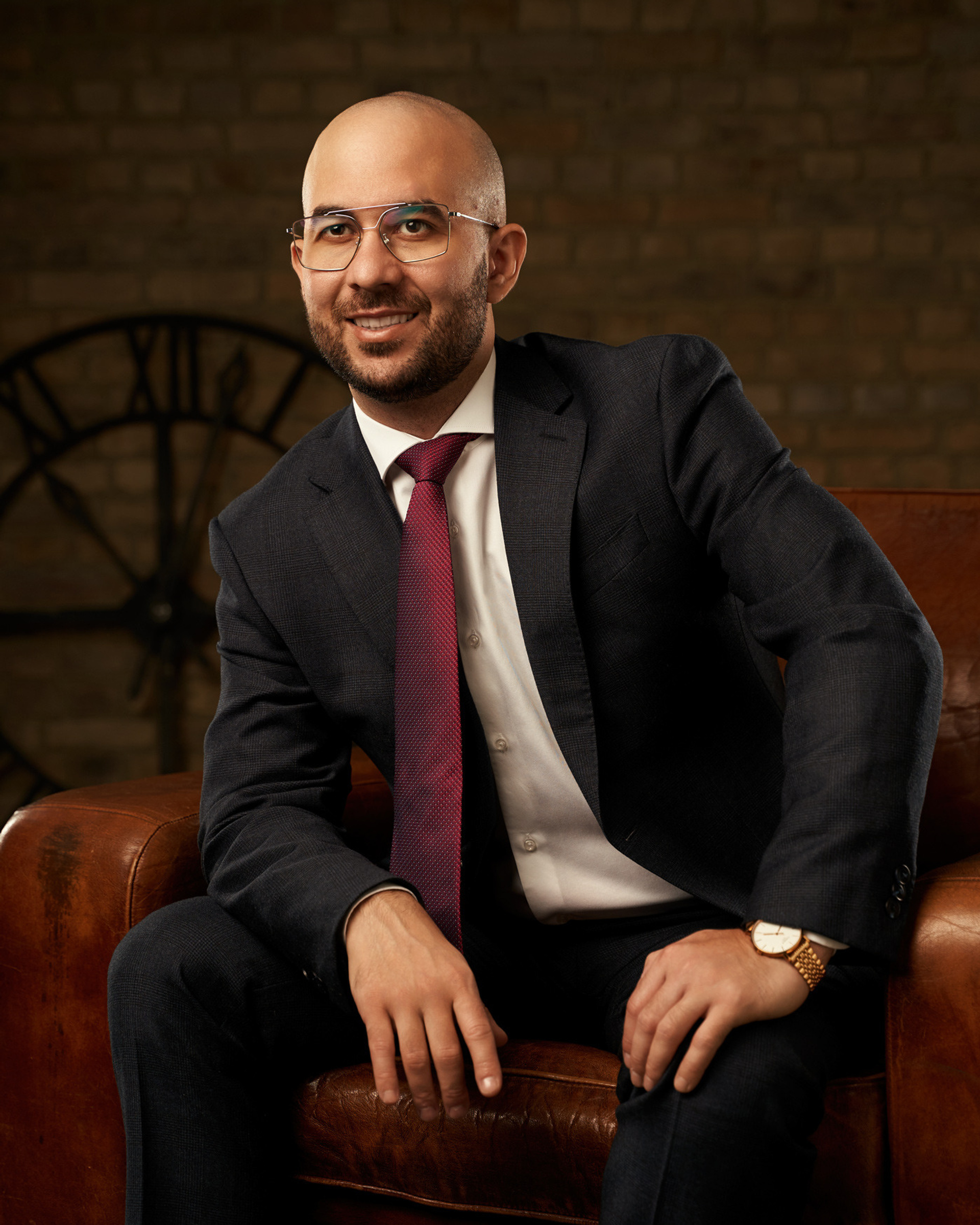 В интерьере