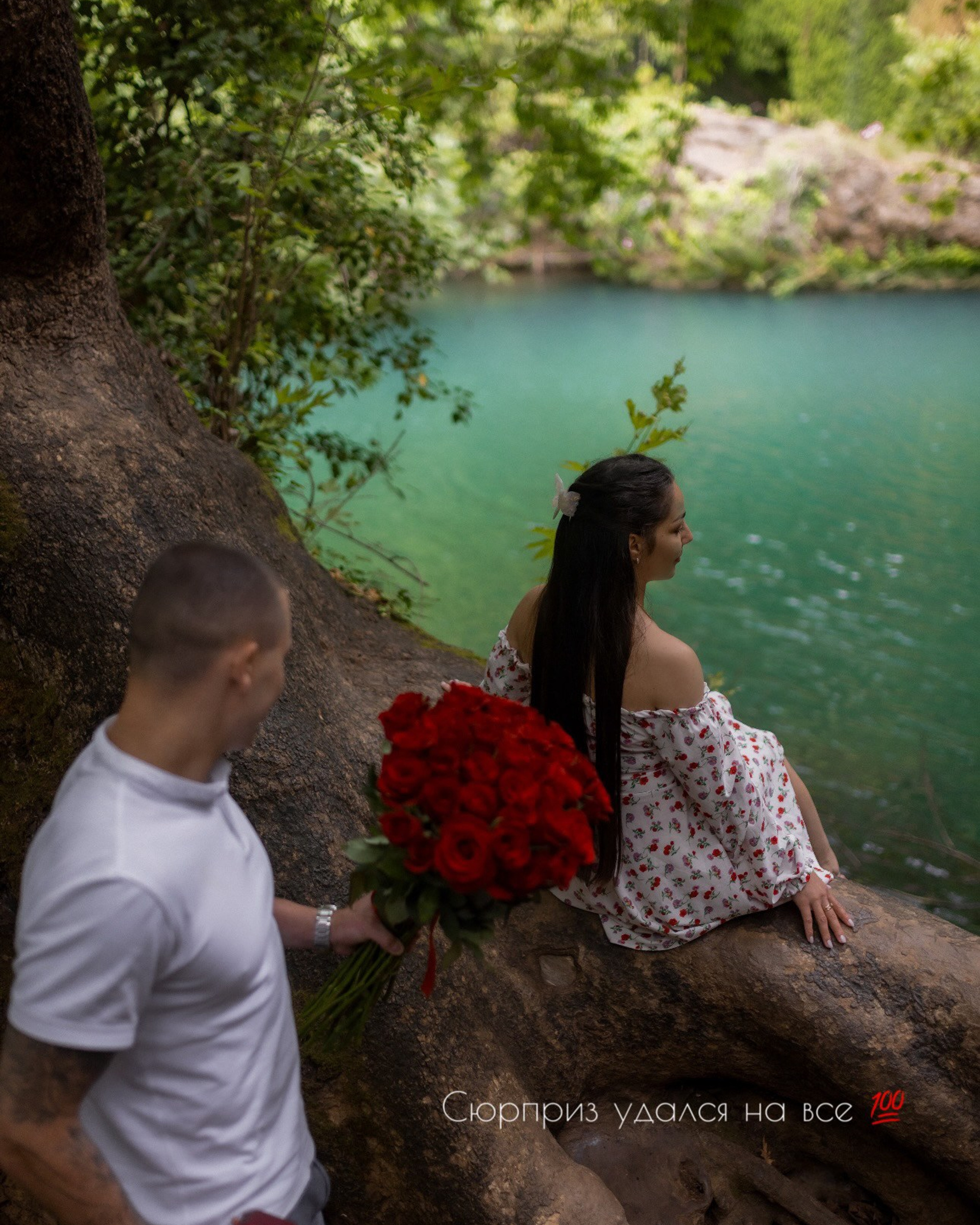 Предложение на водопаде Куршунлу.