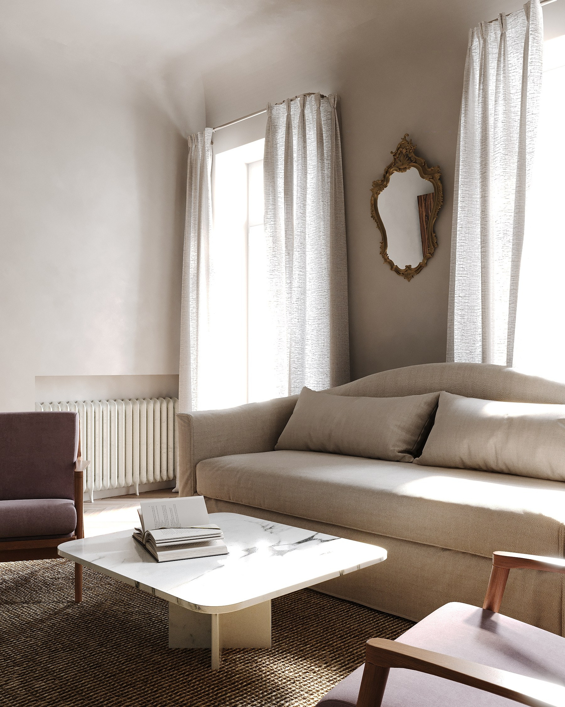 Flat 60m2: concept by&nbsp;reference