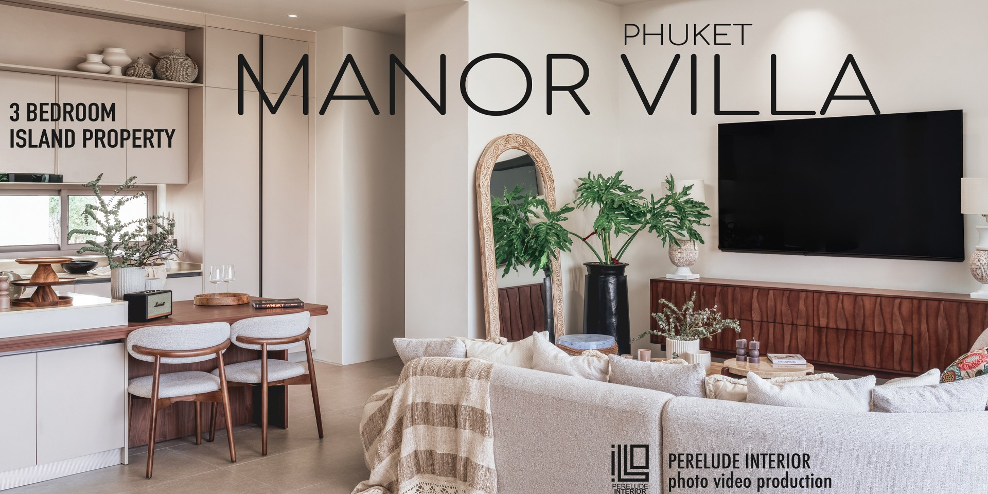 VILLA MANOR — Phuket Villa | Interior photo video production