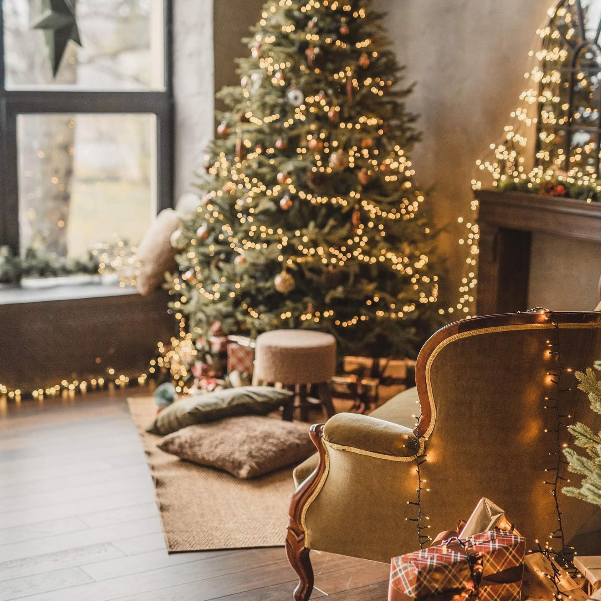 Рождественская фотостудия Рига