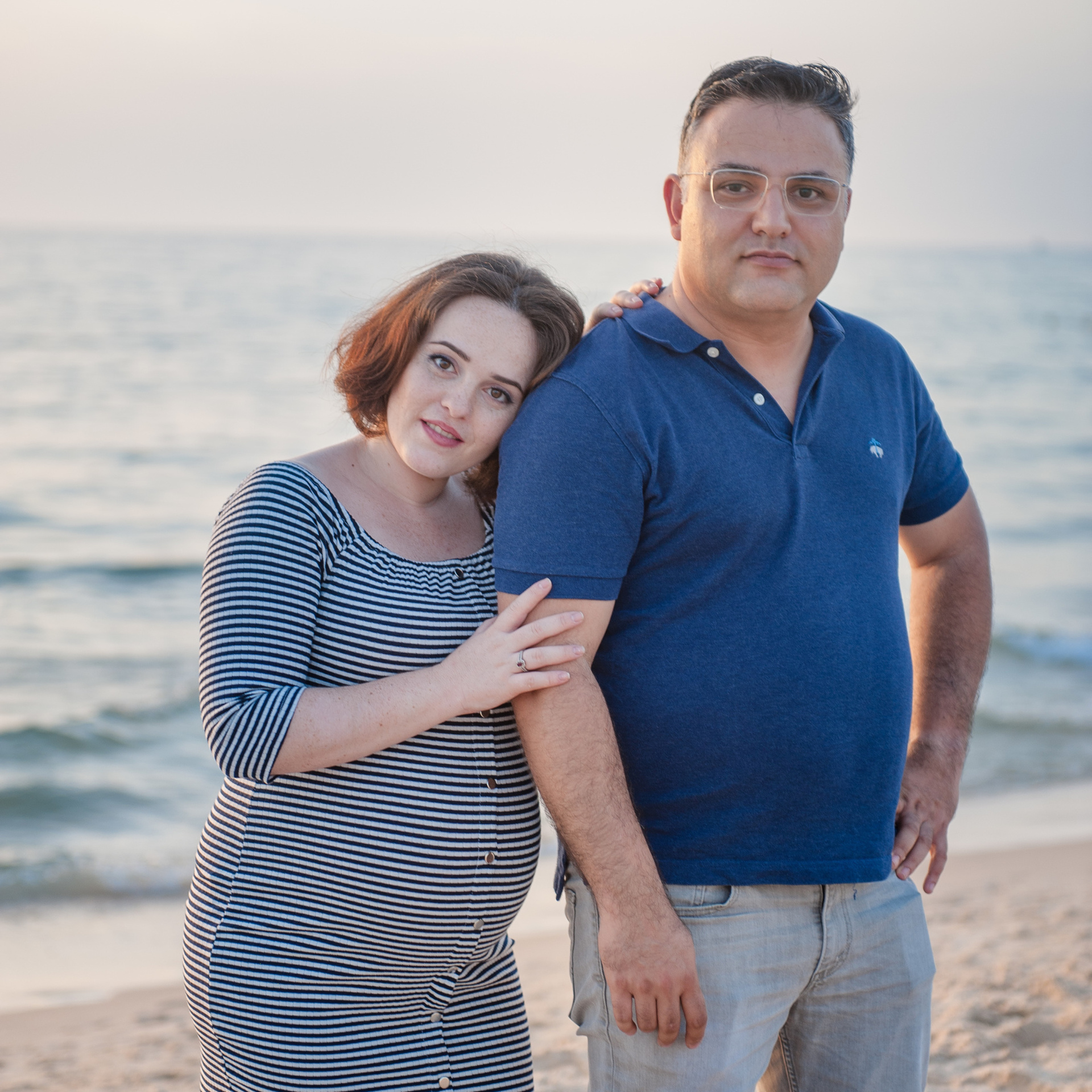 Outdoor maternity photoshoot. Photographer in Israel Luba Ternavskaya