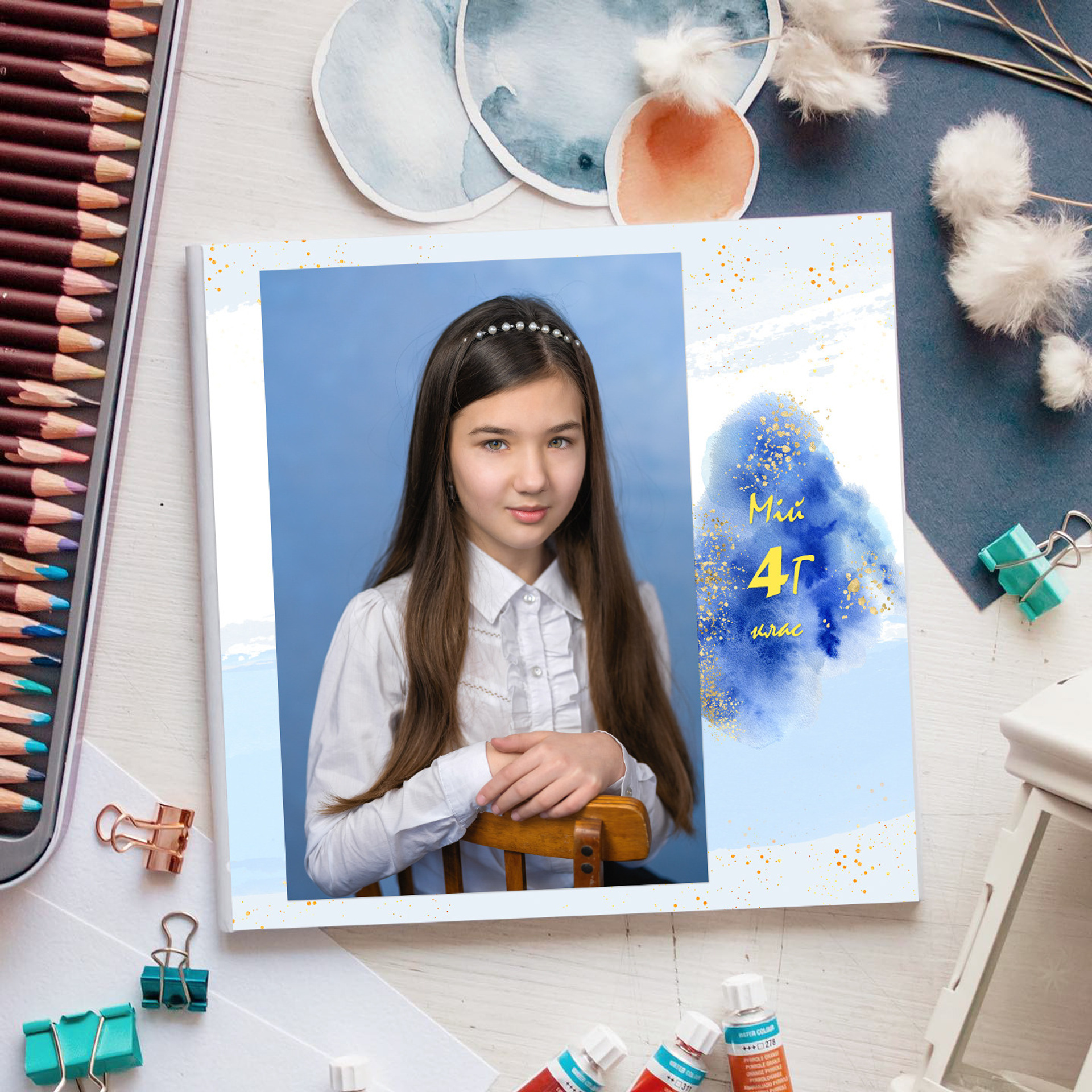 Професійні випускні альбоми для випускників молодшої школи Київ. Фотограф Київ Кислюк Олена