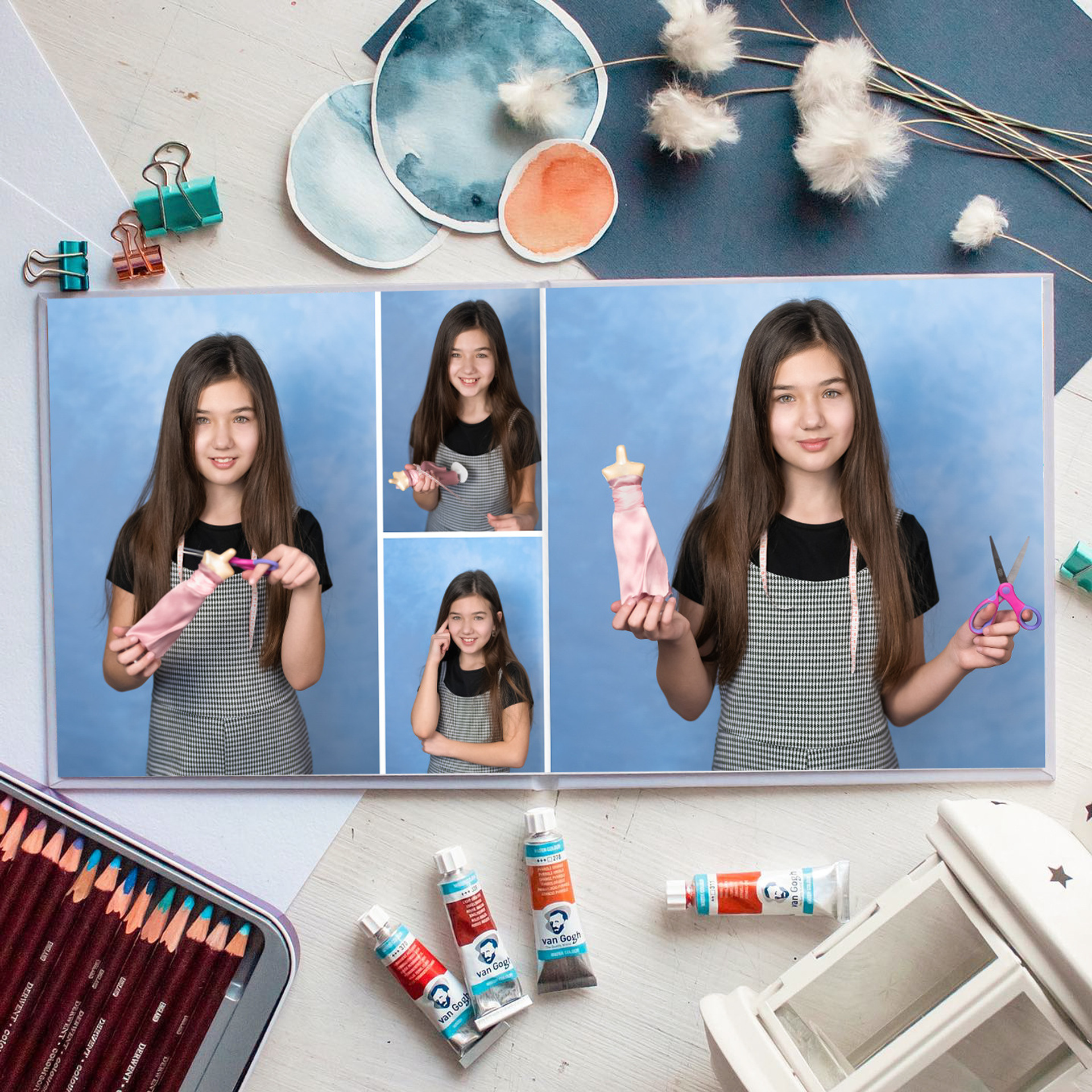 Професійні випускні альбоми для випускників молодшої школи Київ. Фотограф Київ Кислюк Олена