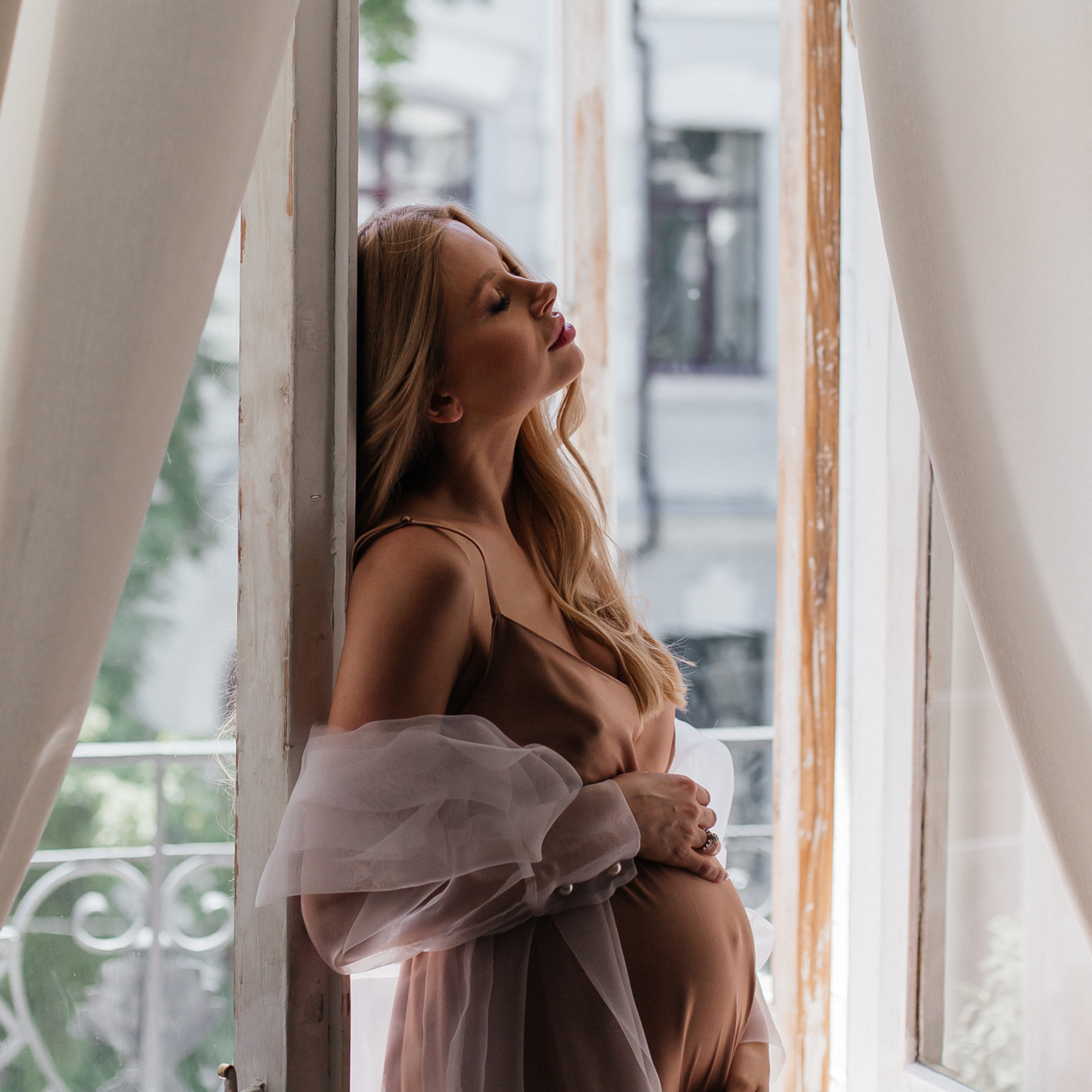 pregnancy photo shooting for Nastya