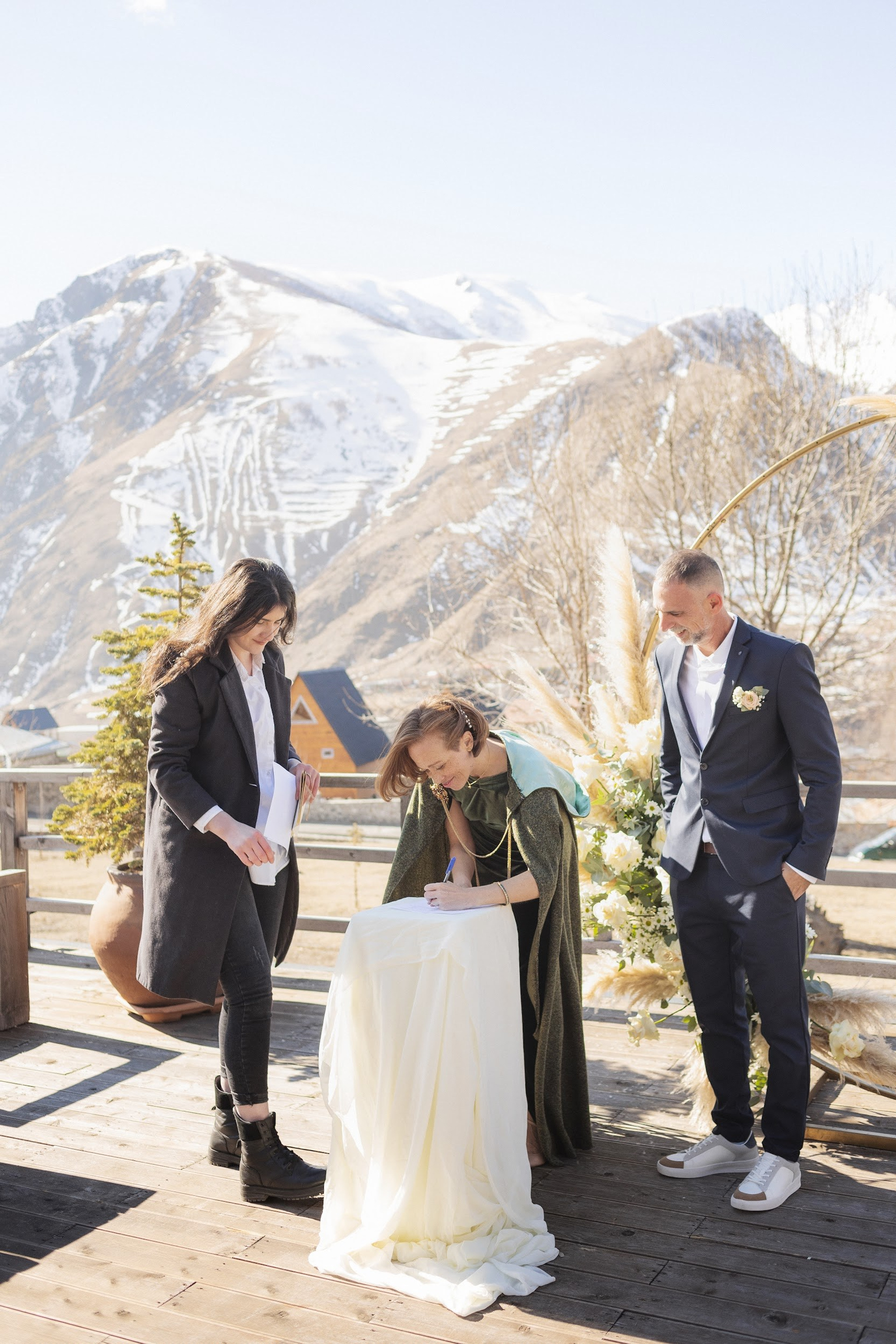 Wedding in Mountains Rami & Melanie May 16, 2024. Арт Ивент Студио — Самое рейтинговое свадебное агентство в Грузии