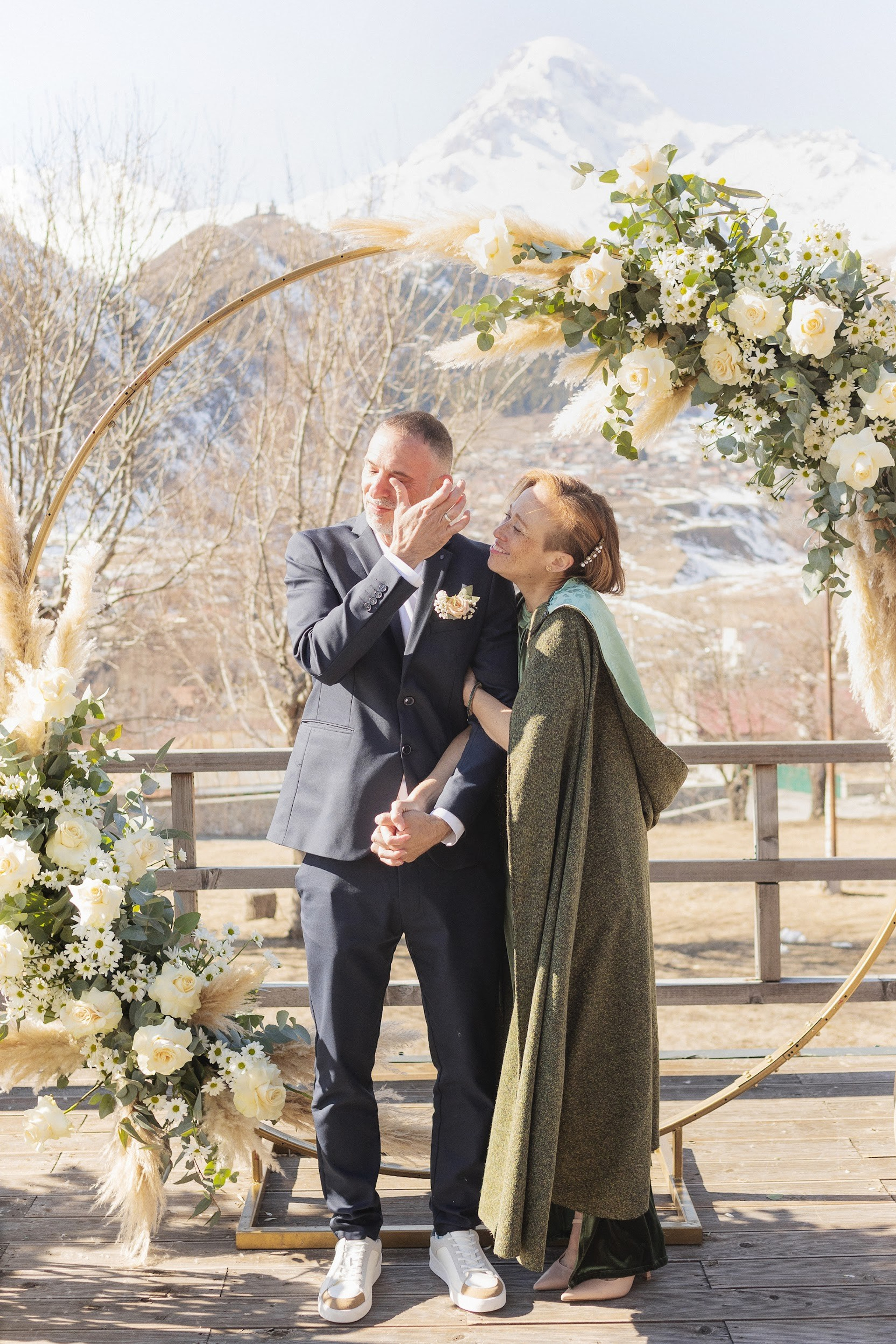 Wedding in Mountains Rami & Melanie May 16, 2024. Арт Ивент Студио — Самое рейтинговое свадебное агентство в Грузии