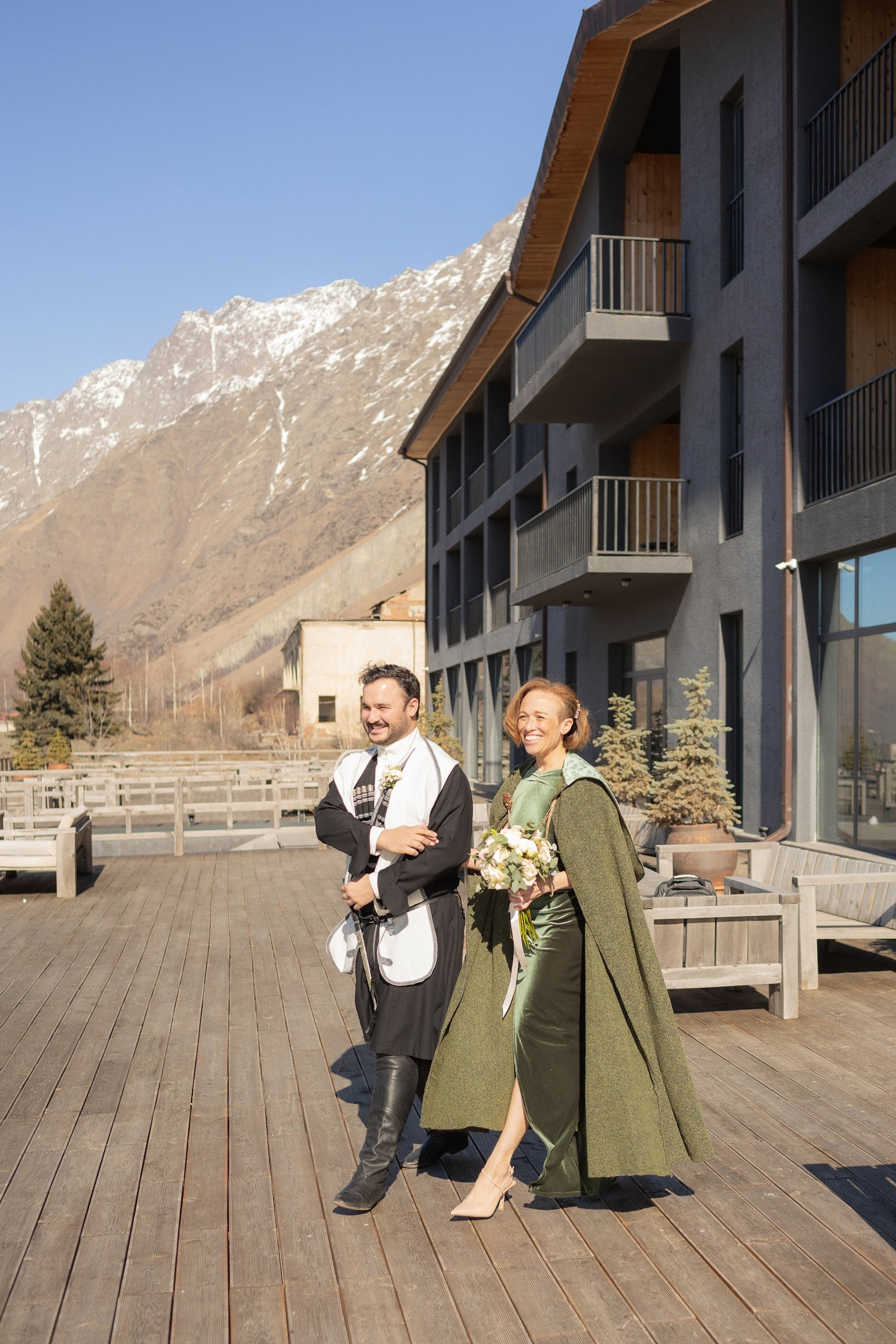 Wedding in Mountains Rami & Melanie May 16, 2024. Арт Ивент Студио — Самое рейтинговое свадебное агентство в Грузии