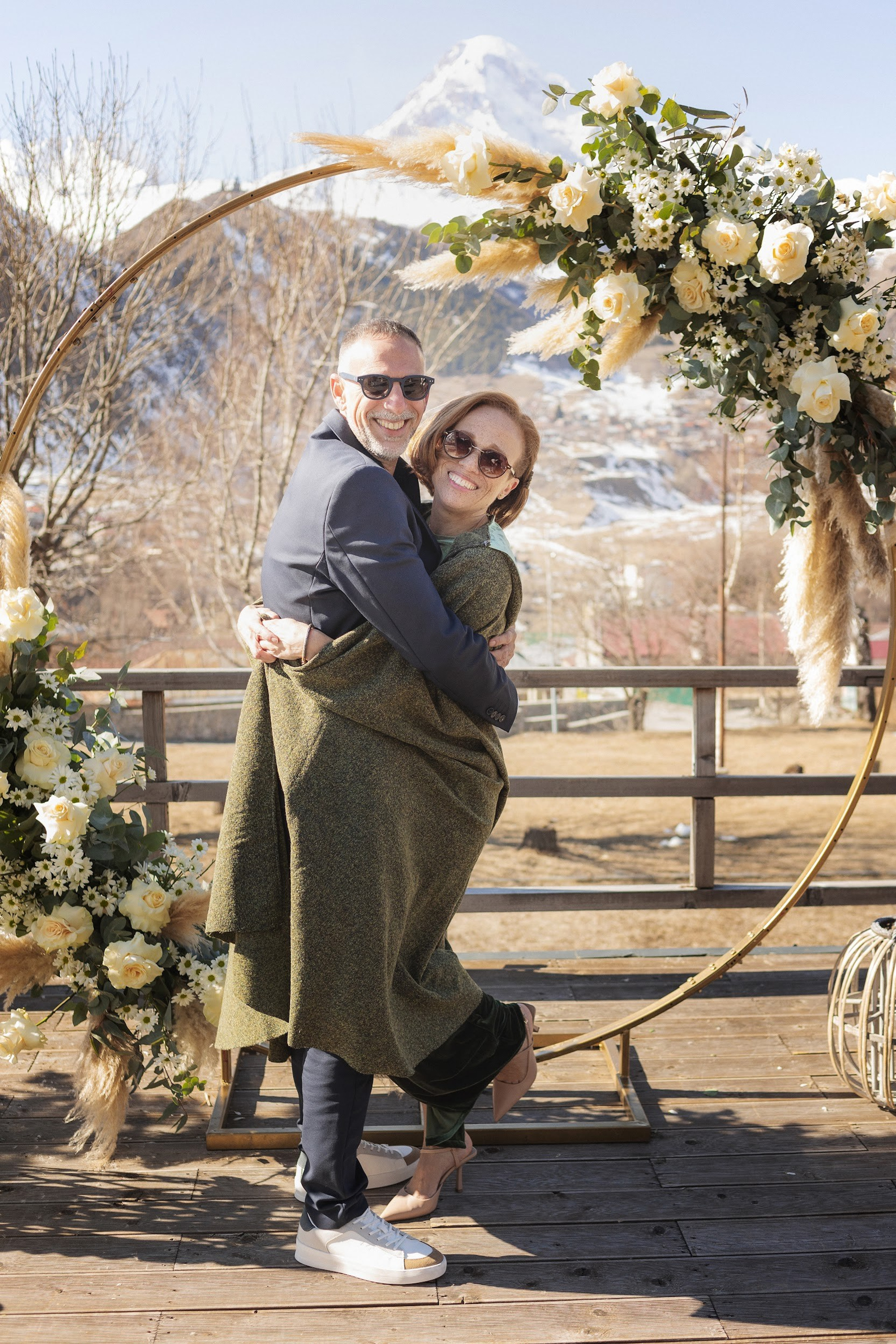 Wedding in Mountains Rami & Melanie May 16, 2024. Арт Ивент Студио — Самое рейтинговое свадебное агентство в Грузии