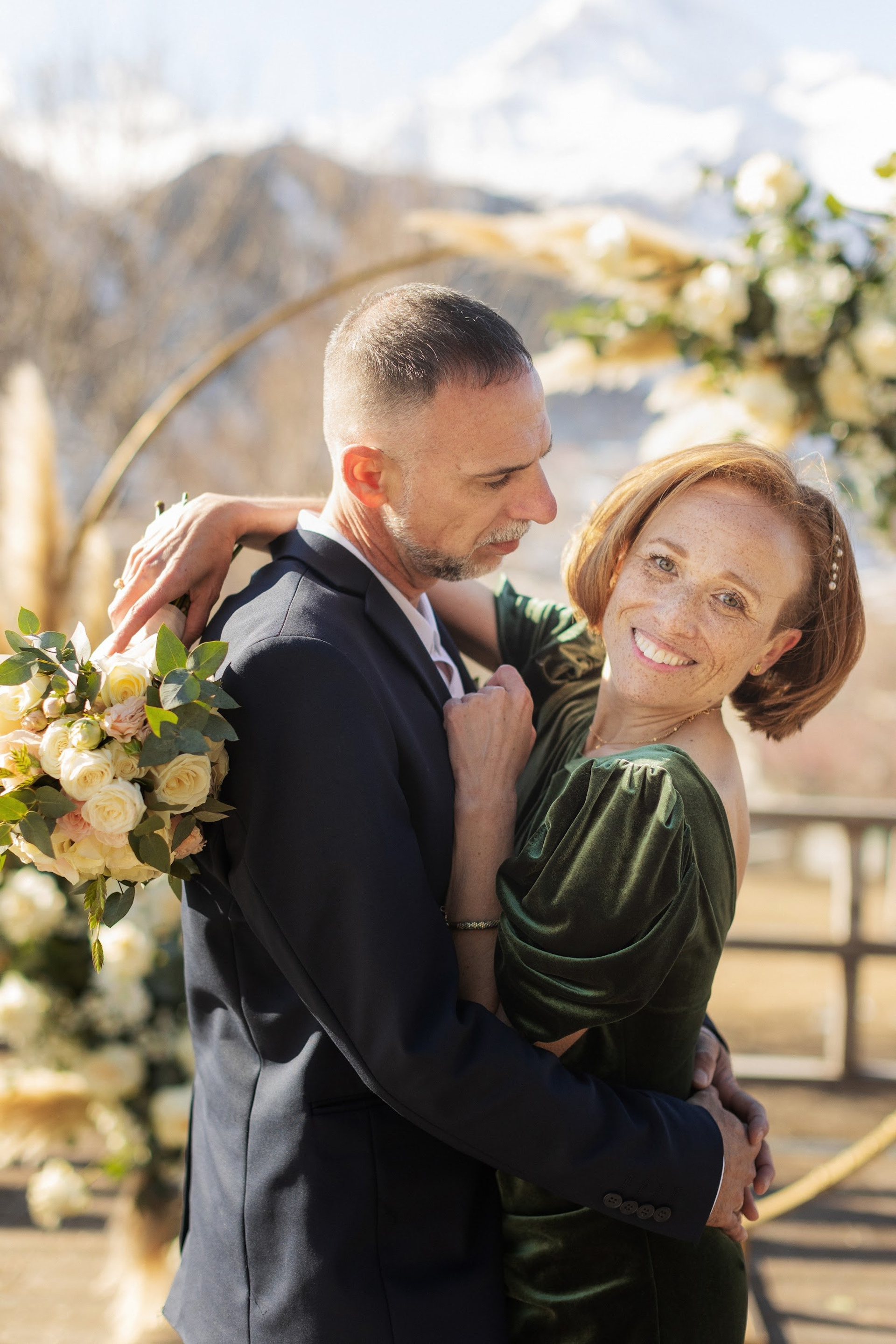Wedding in Mountains Rami & Melanie May 16, 2024. Арт Ивент Студио — Самое рейтинговое свадебное агентство в Грузии