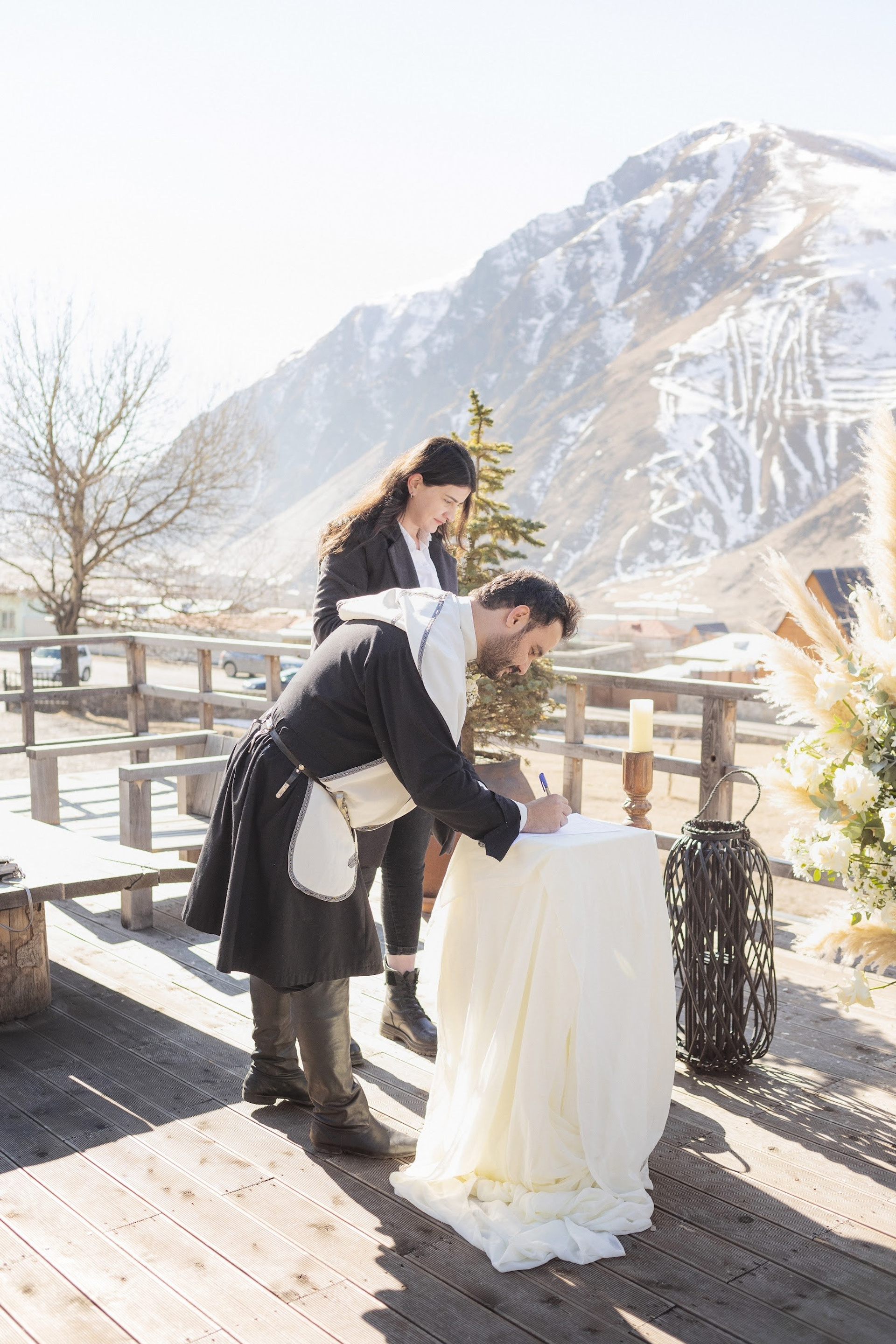 Wedding in Mountains Rami & Melanie May 16, 2024. Арт Ивент Студио — Самое рейтинговое свадебное агентство в Грузии