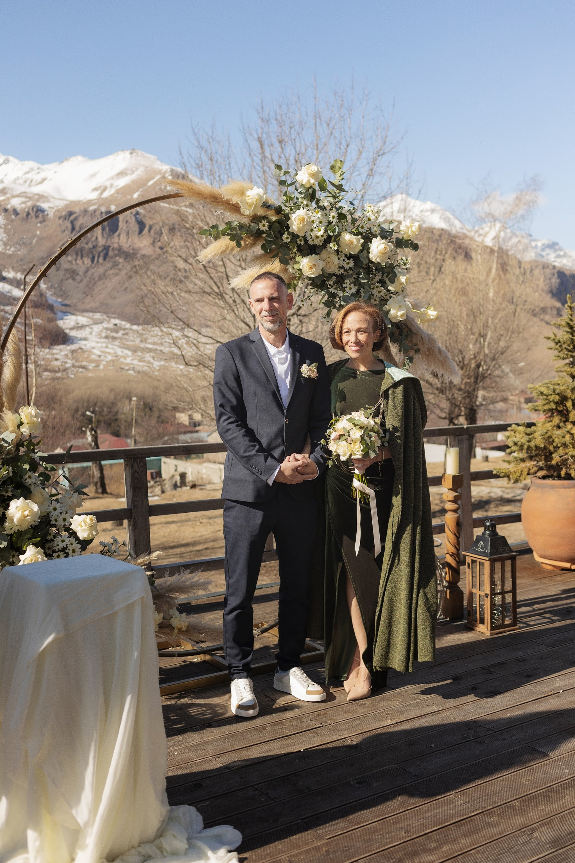 Wedding in Mountains Rami & Melanie May 16, 2024. Арт Ивент Студио — Самое рейтинговое свадебное агентство в Грузии