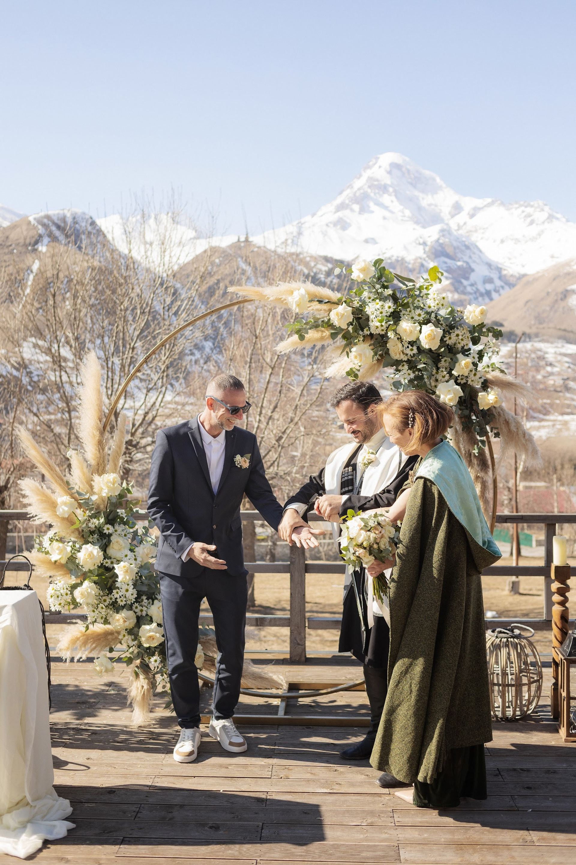 Wedding in Mountains Rami & Melanie May 16, 2024. Арт Ивент Студио — Самое рейтинговое свадебное агентство в Грузии