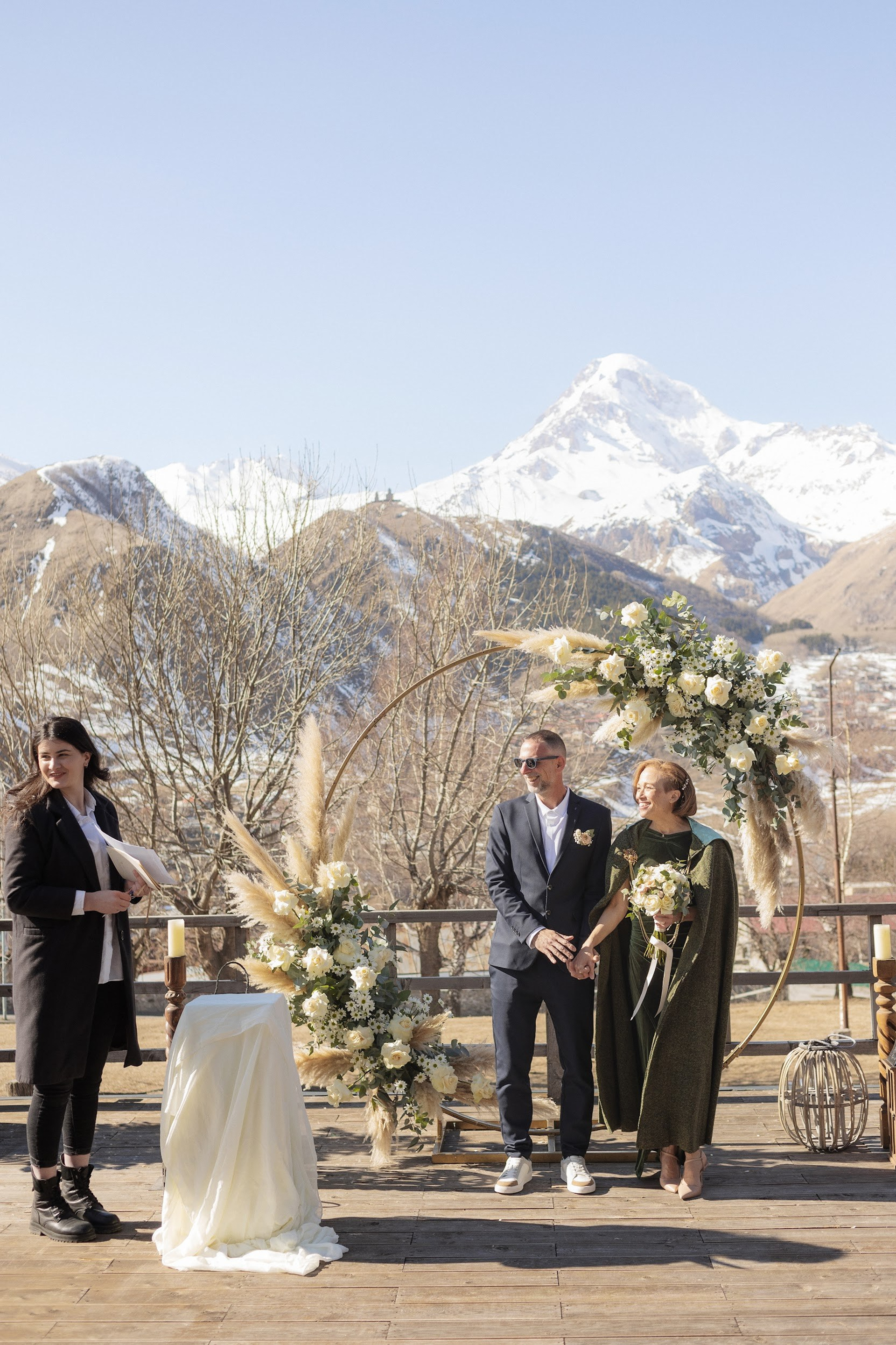 Wedding in Mountains Rami & Melanie May 16, 2024. Арт Ивент Студио — Самое рейтинговое свадебное агентство в Грузии