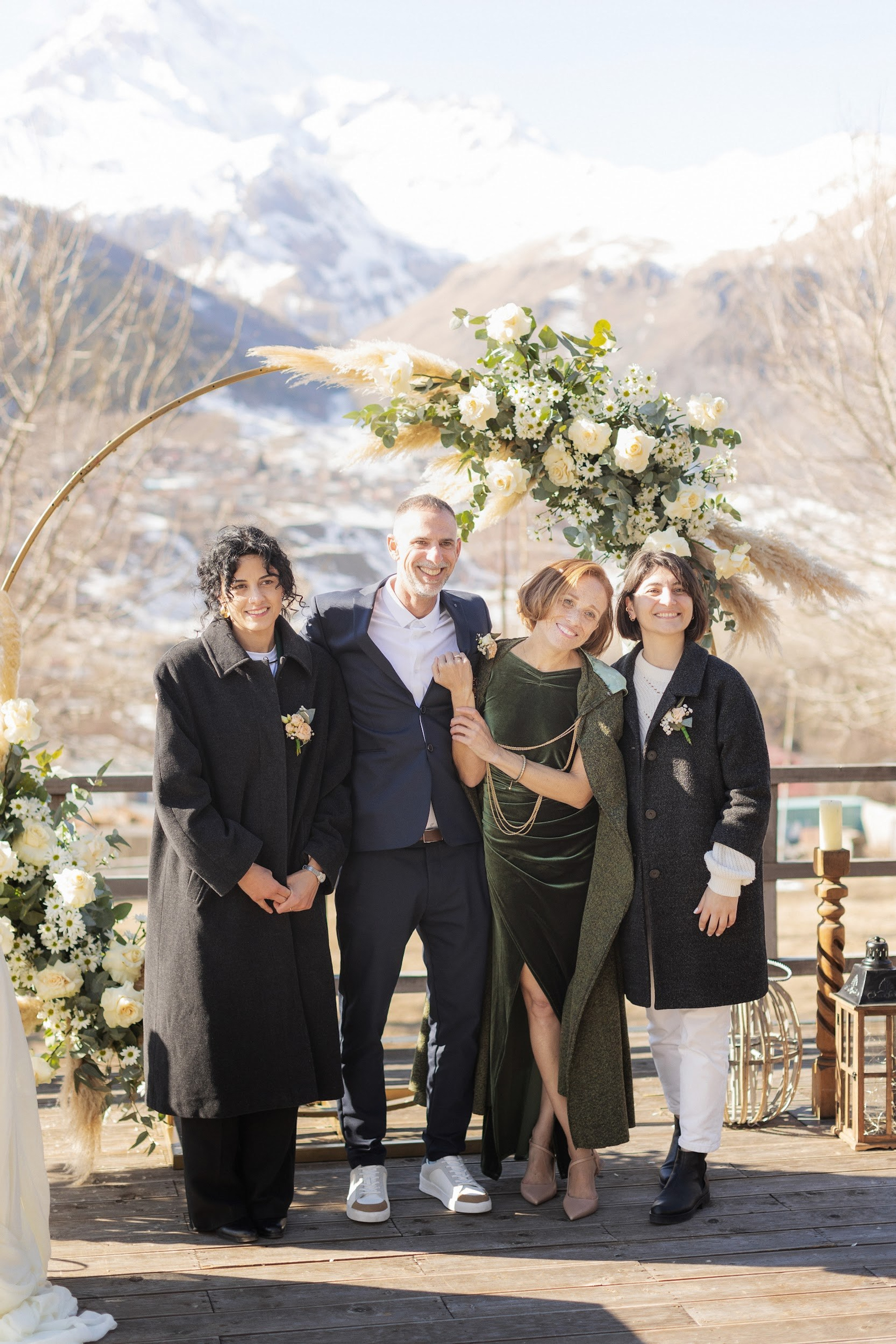 Wedding in Mountains Rami & Melanie May 16, 2024. Арт Ивент Студио — Самое рейтинговое свадебное агентство в Грузии
