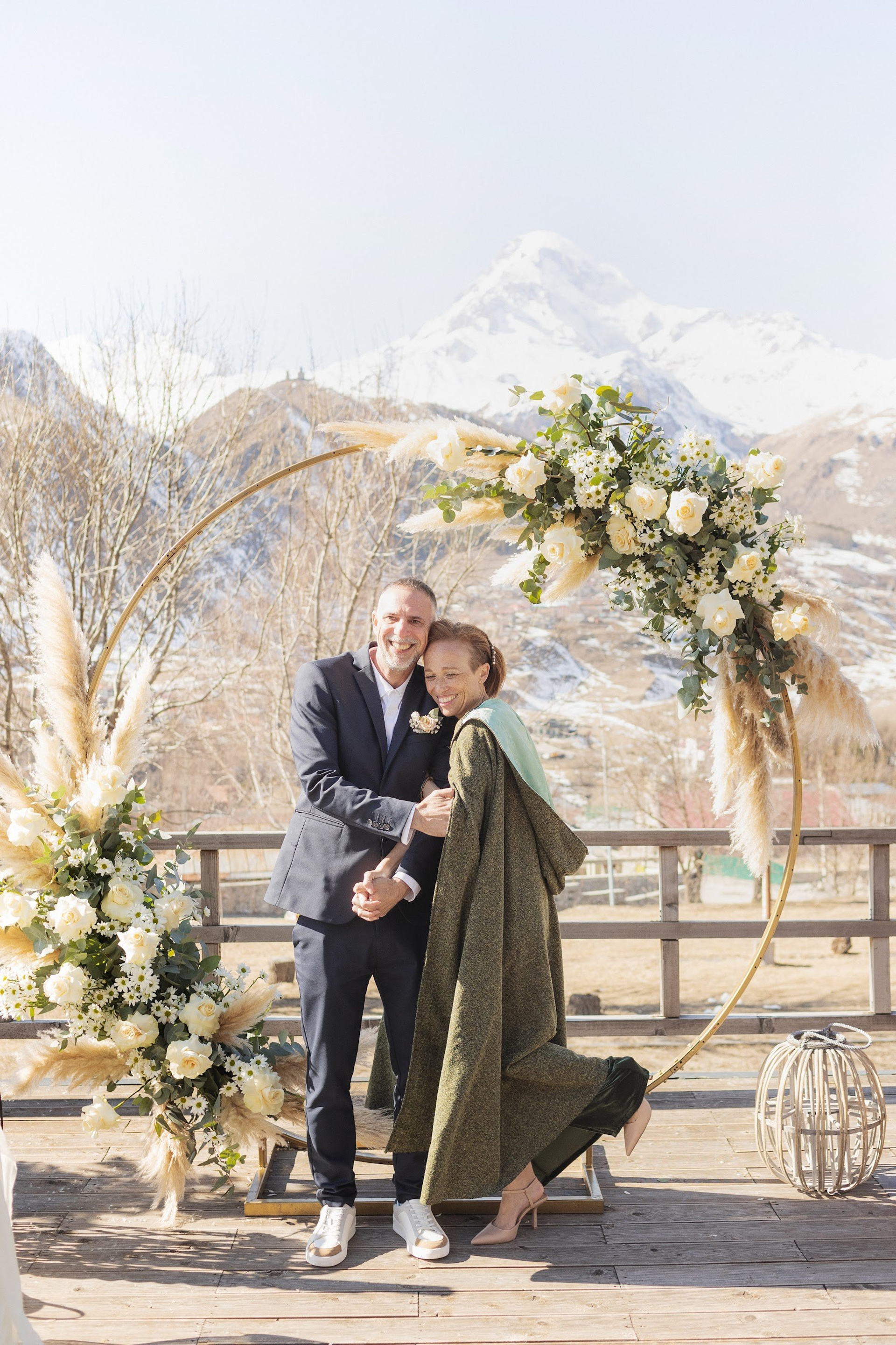 Wedding in Mountains Rami & Melanie May 16, 2024. Арт Ивент Студио — Самое рейтинговое свадебное агентство в Грузии
